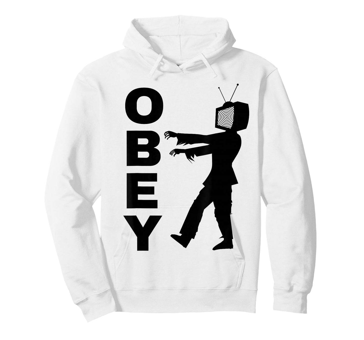 Conspiracy Clothing Co. Obey TV Zombie Media Brainwashing Television T-Shirt