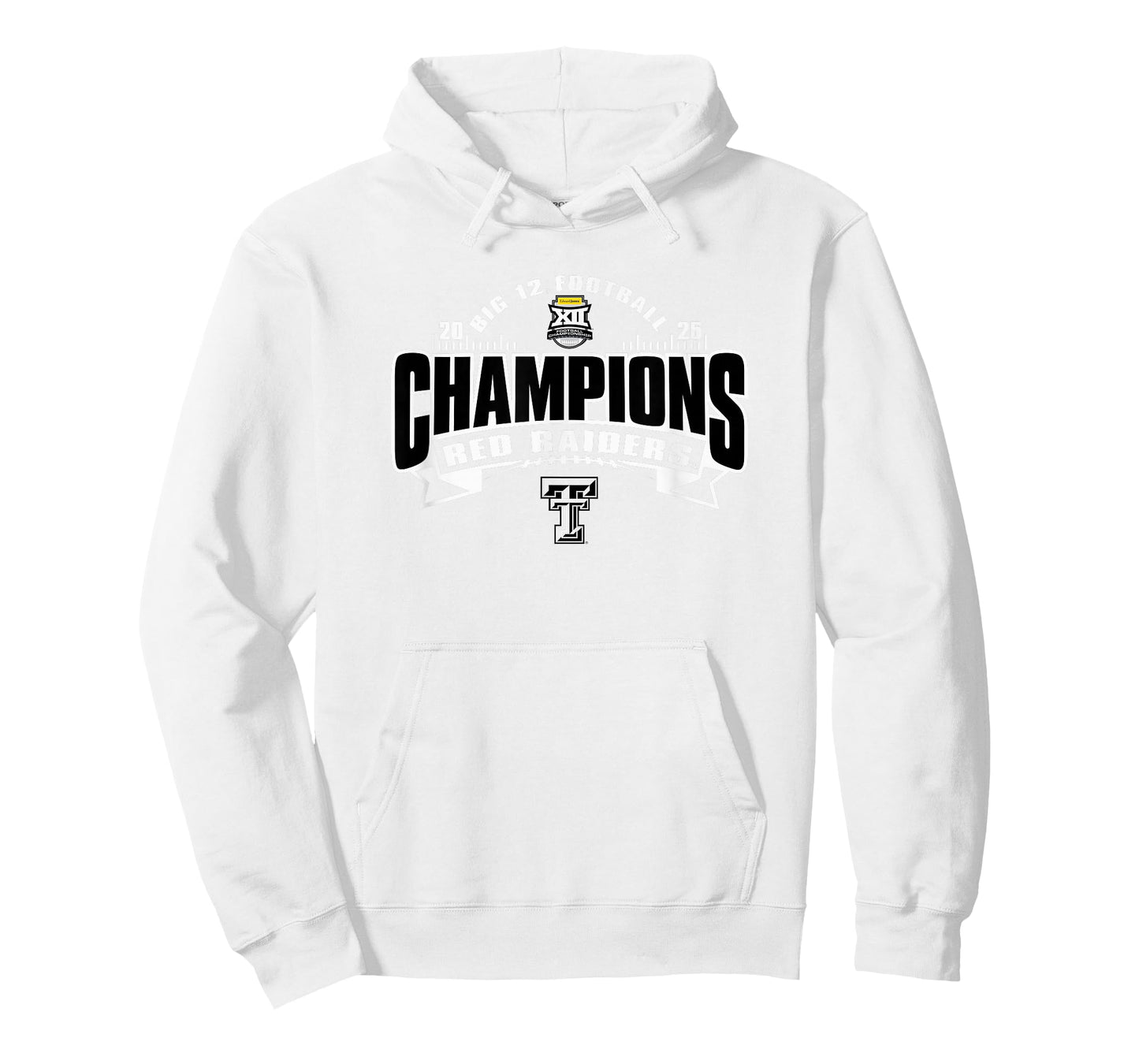 Texas Tech Red Raiders Big 12 Champs 2025 Football T-Shirt