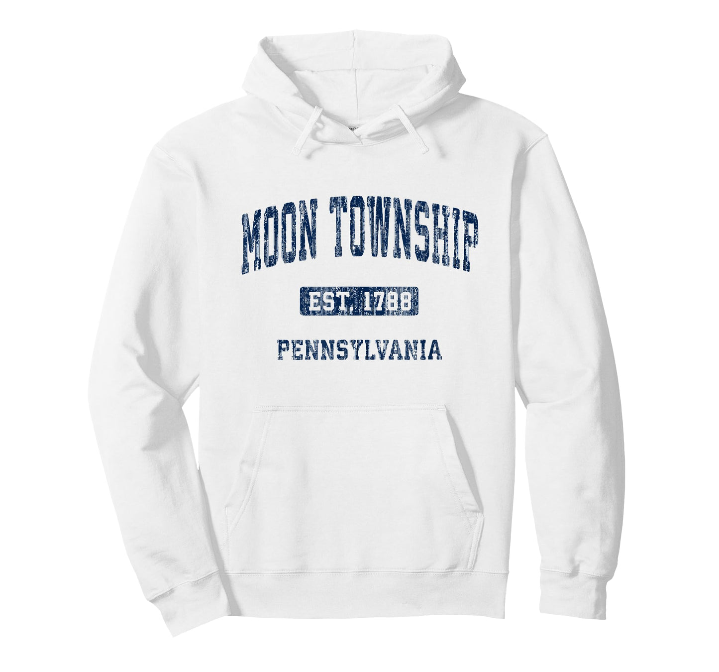 Moon Township Pennsylvania PA Vintage Athletic Sports Design T-Shirt