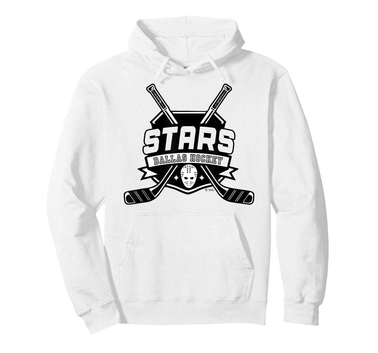 Dallas Stars Hockey Sticks Green Officially Licensed T-Shirt