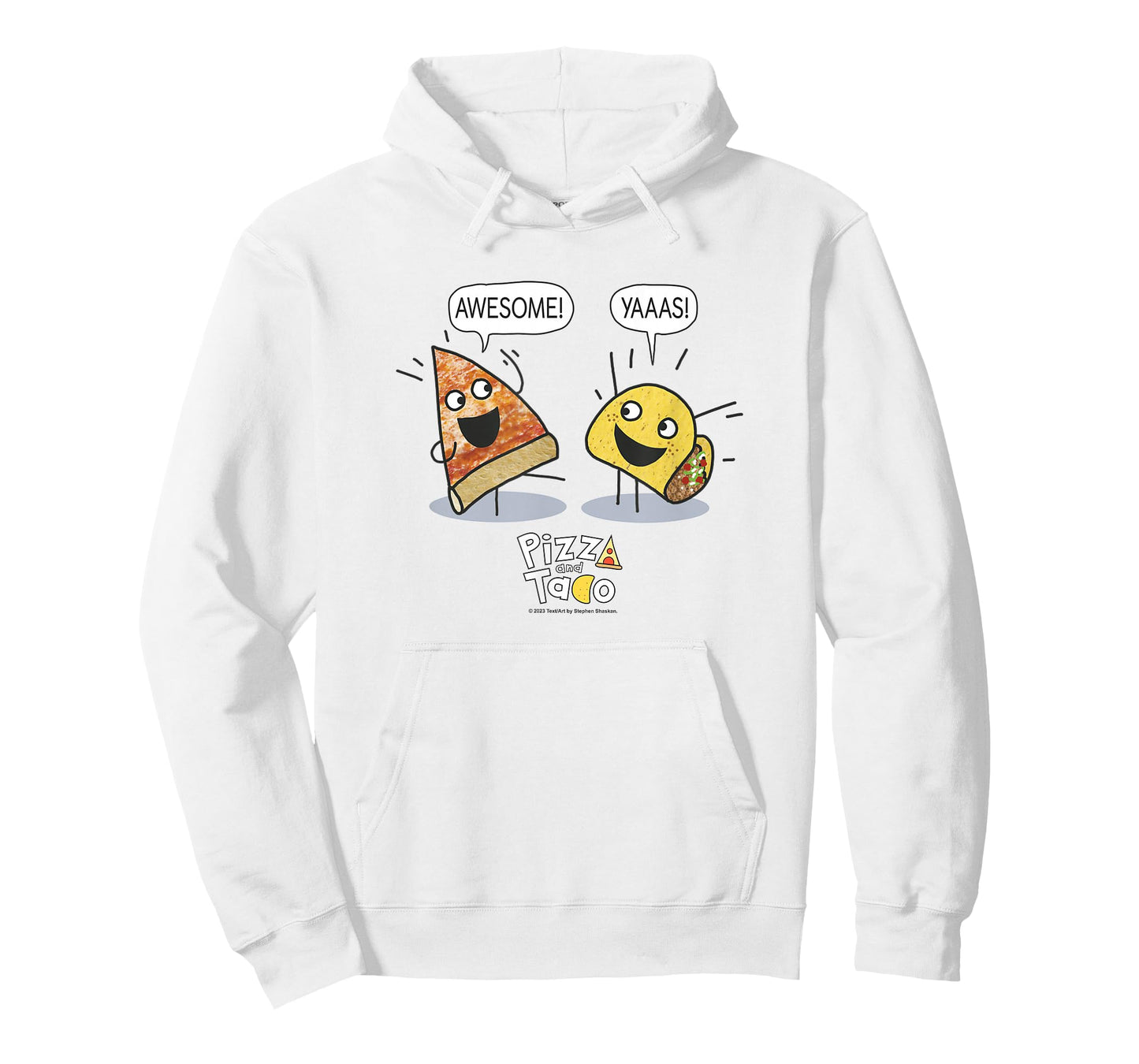 Pizza and Taco Pizza and Taco Awesome Yaas T-Shirt