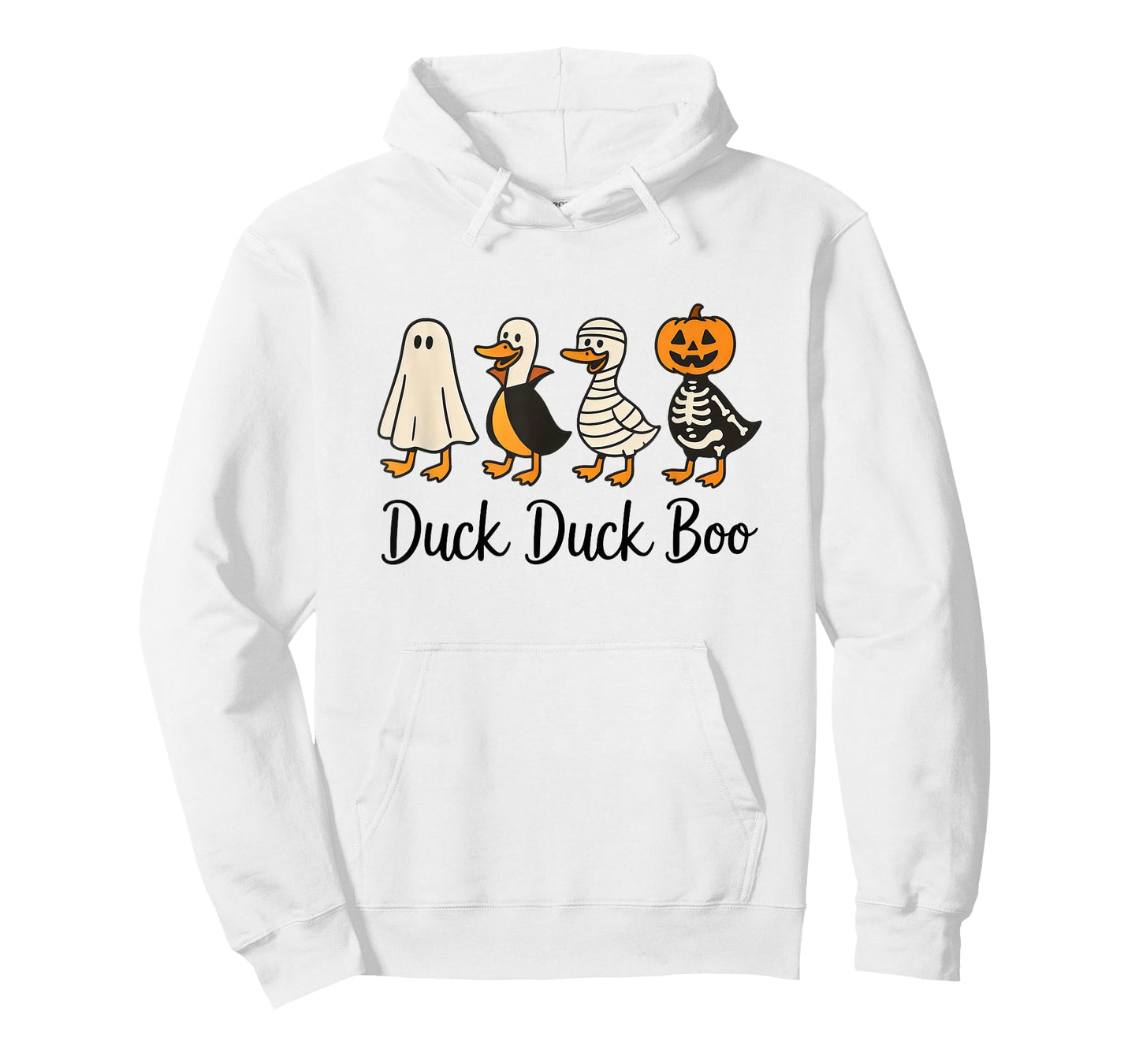 Duck Duck Boo Costume Funny Goose Halloween T-Shirt