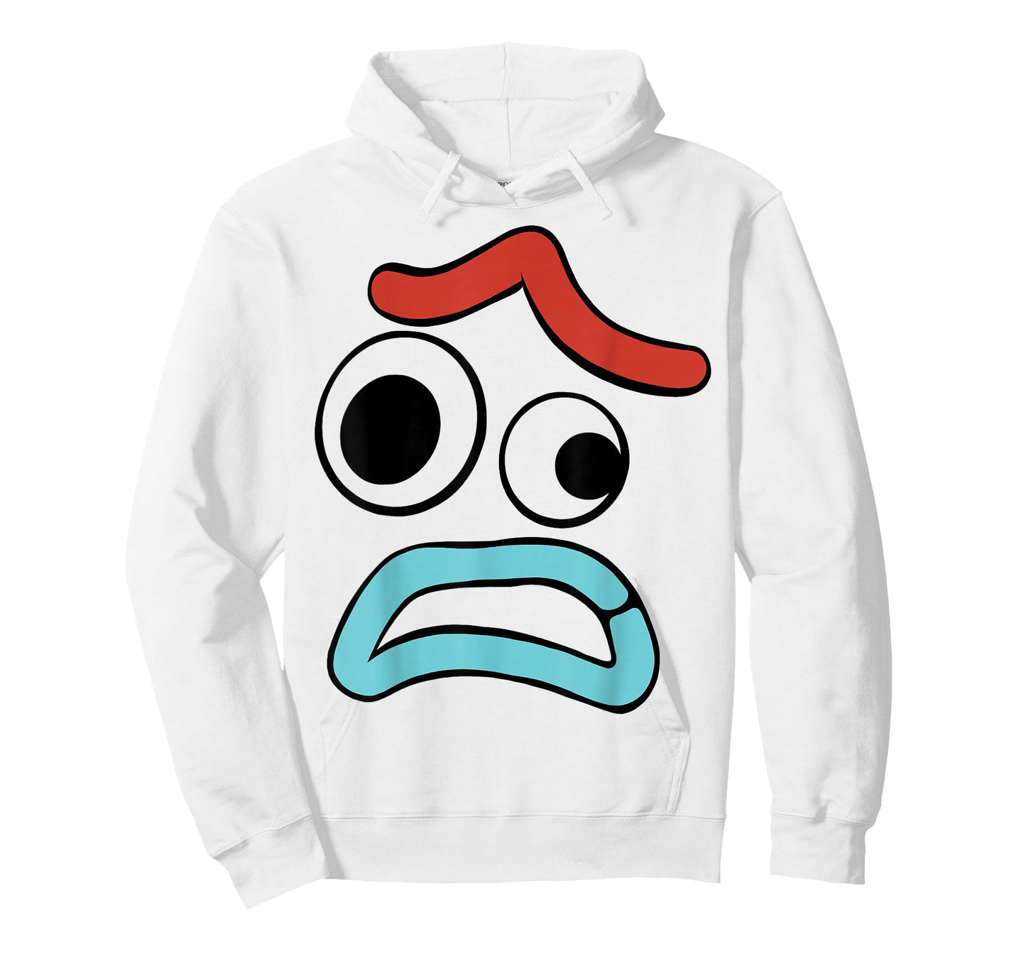 Disney Pixar Toy Story 4 Forky Large Upset Face T-Shirt