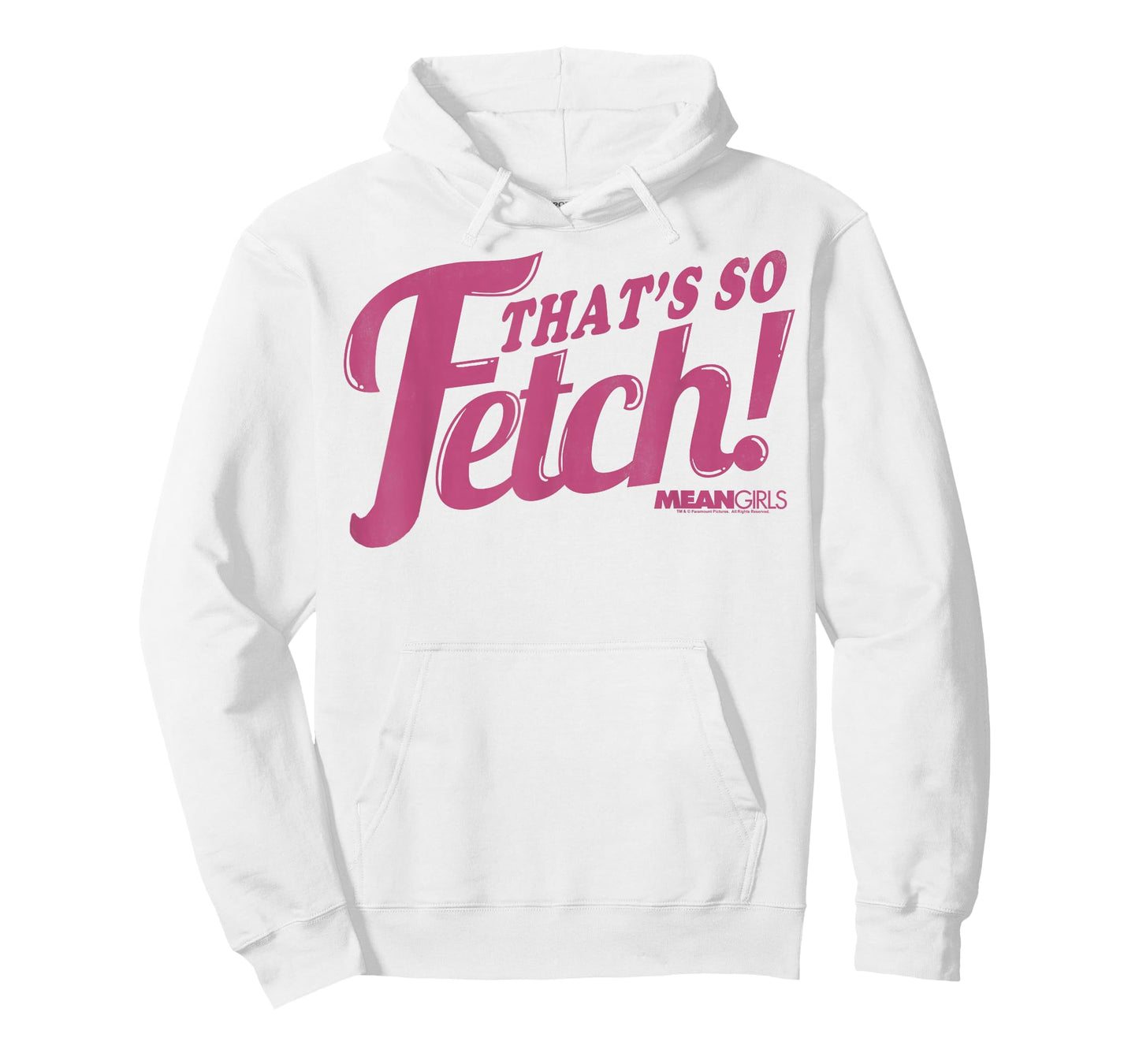 Mean Girls That's So Fetch Pink Script Graphic T-Shirt T-Shirt