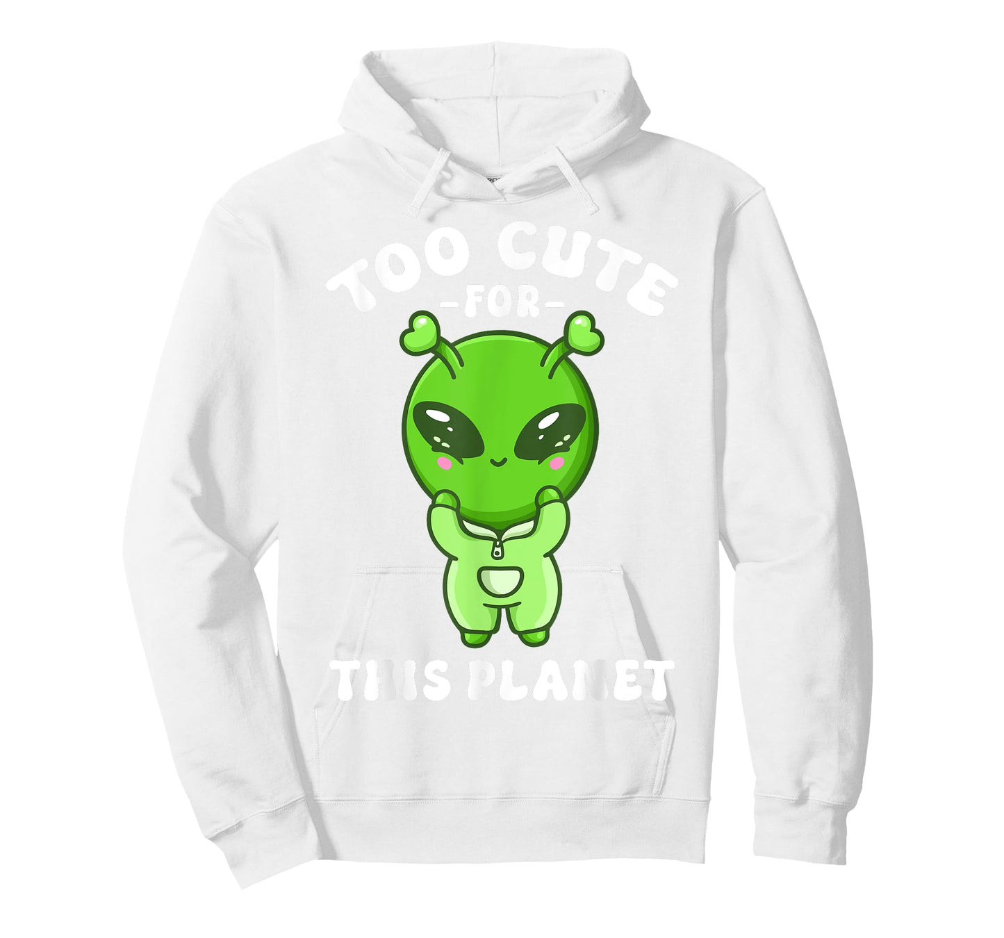 Alien Kawaii Alien Too Cute for This Planet T-Shirt