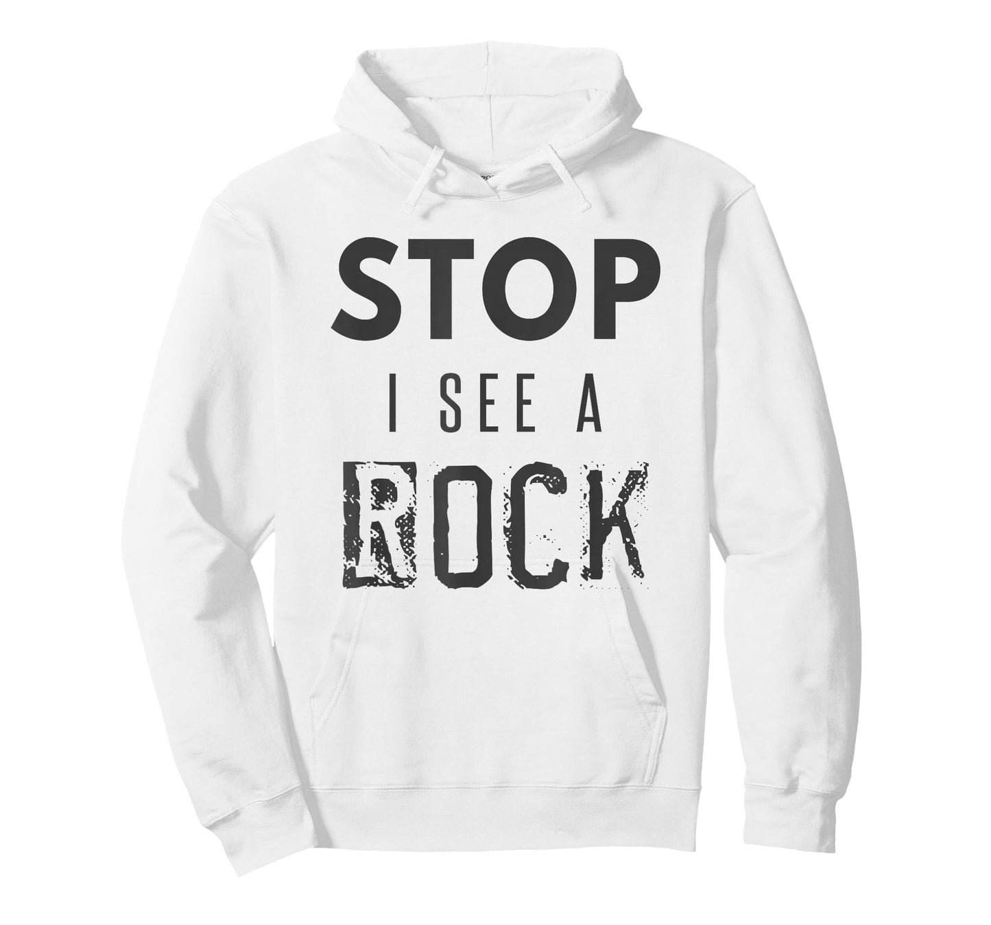 Stop I See a Rock Geologist T-Shirt Geology Pun Rocks Tee T-Shirt