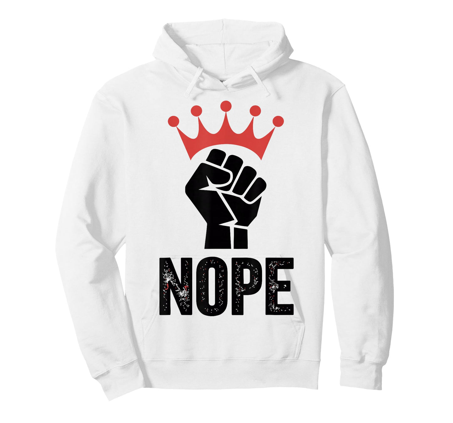 No Kings in America Since 1776 Fist & Crown Protest T-Shirt