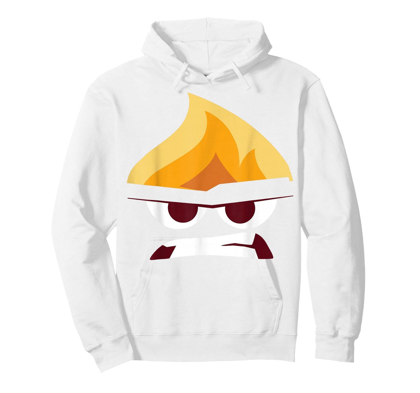 Disney Pixar Inside Out Angry Face Halloween T-Shirt Small