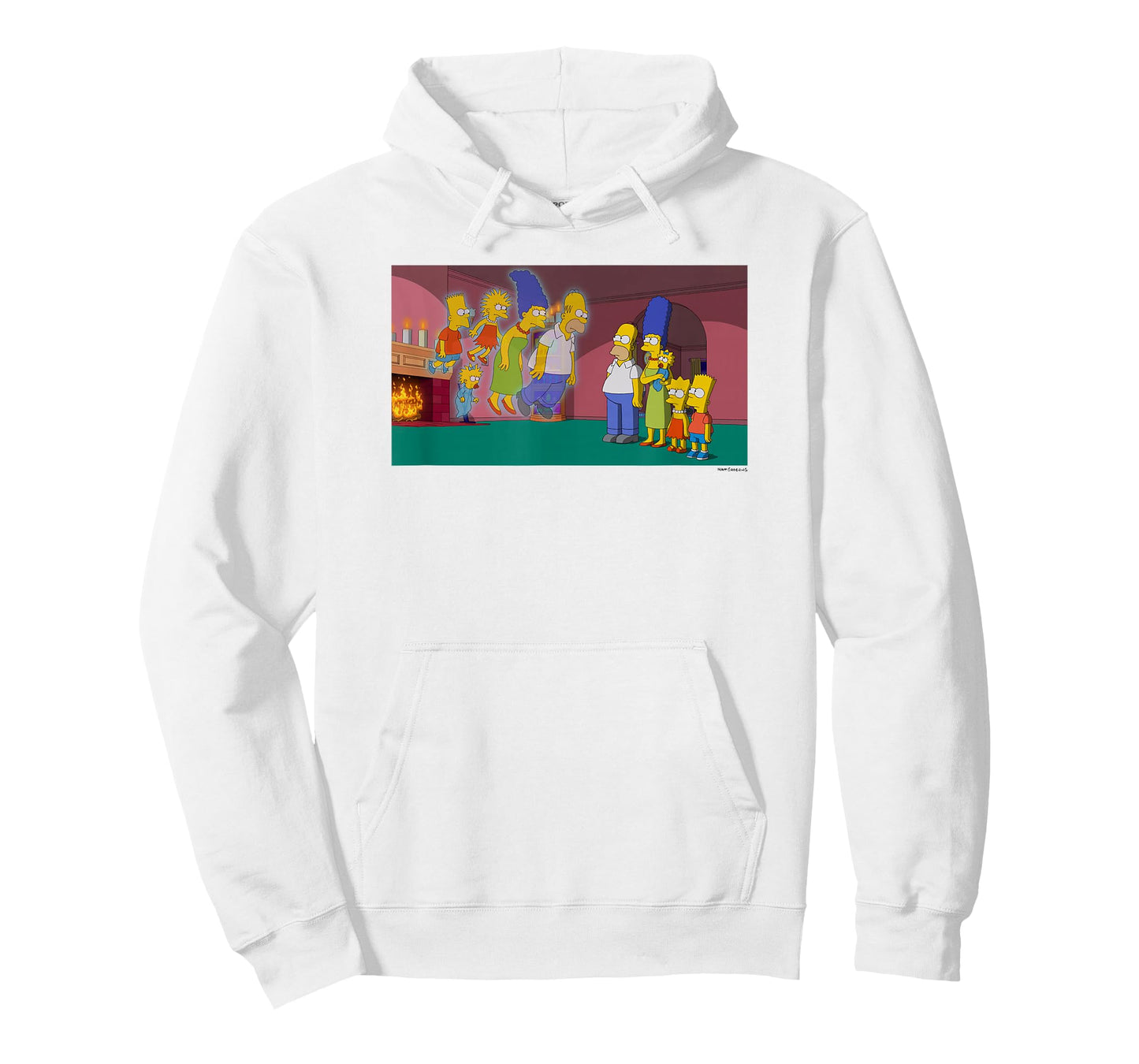 The Simpsons Treehouse Of Horror Halloween Ghost Family T-Shirt