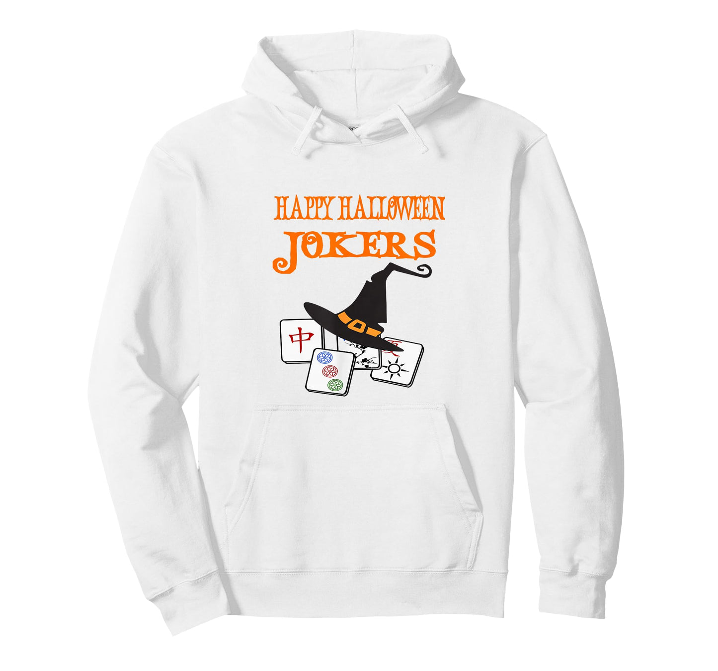 Funny Mahjong Happy Halloween Jokers Tile Game Tee T-Shirt