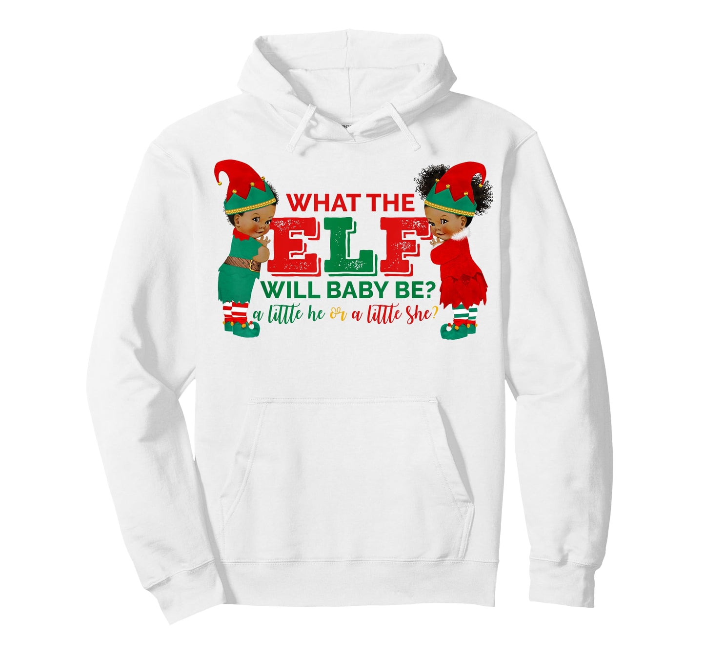 What the Elf Will Baby Be Gender Reveal T-Shirt