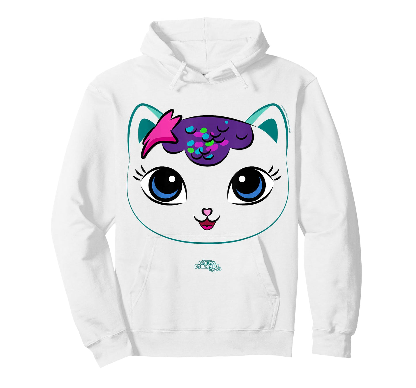 DreamWorks Gabby’s Dollhouse Mercat Big Face T-Shirt