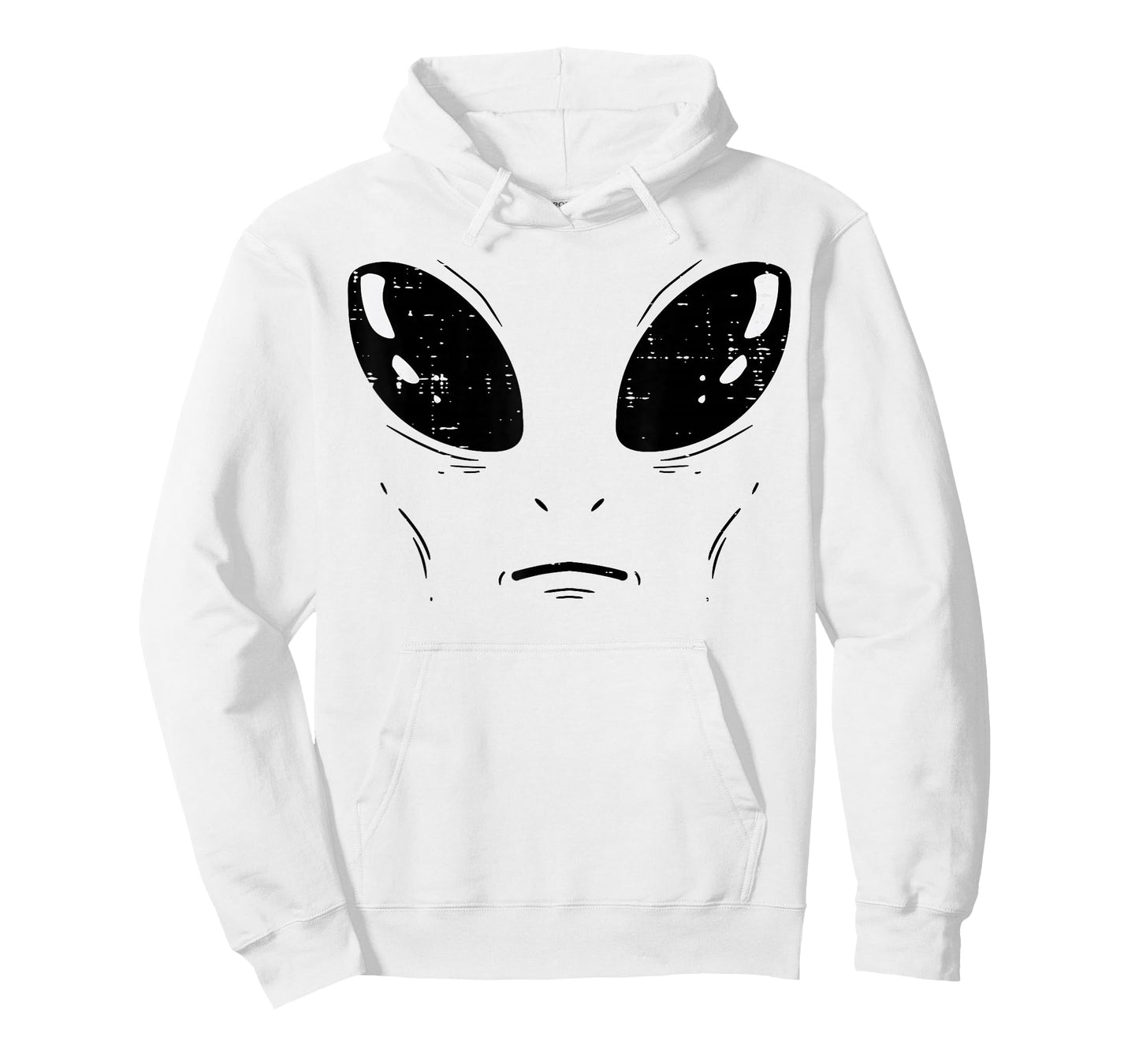 Alien Face Space Funny Halloween Costume Men Women Kids T-Shirt