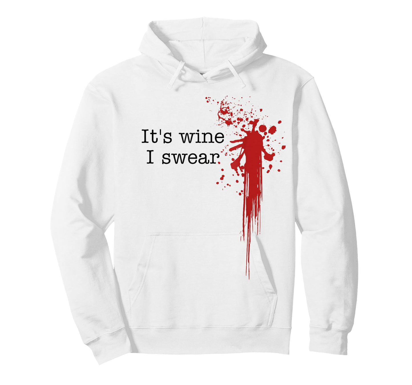 It's Wine I Swear Funny Horror Movie T-Shirt