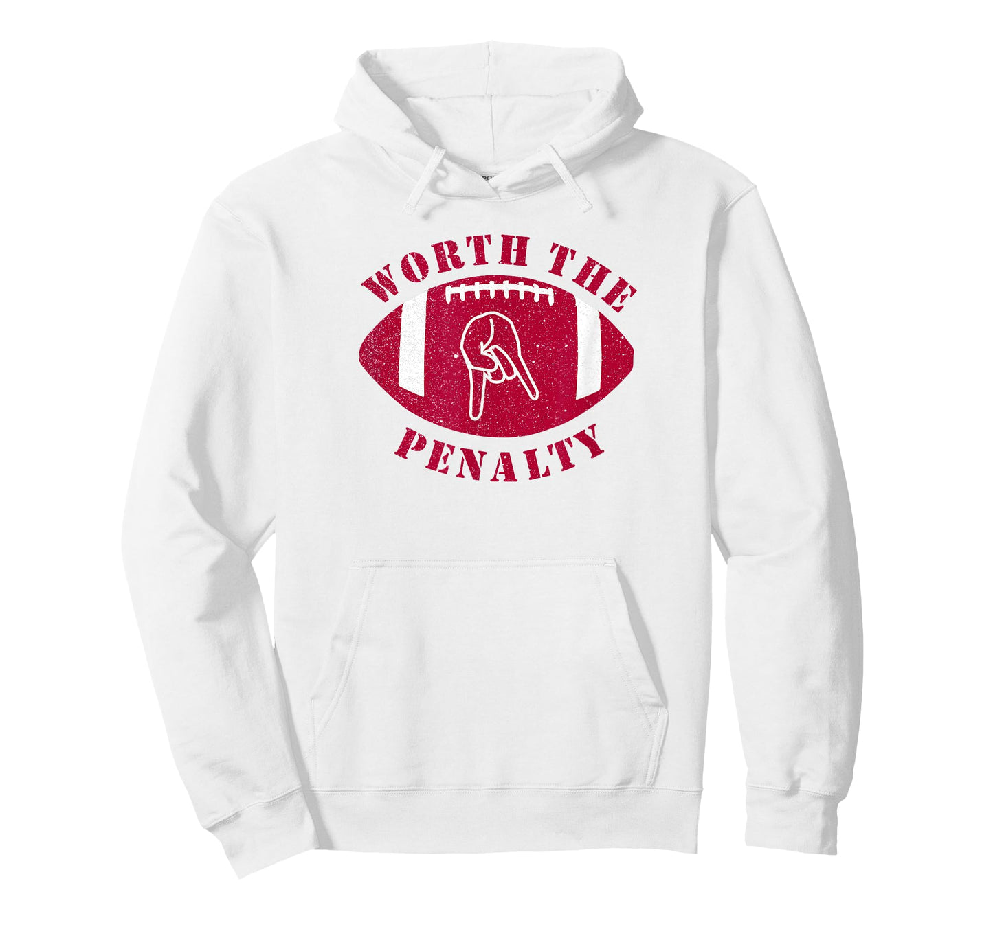 Horns Down Worth The Penalty Oklahoma Texas Red River T-Shirt