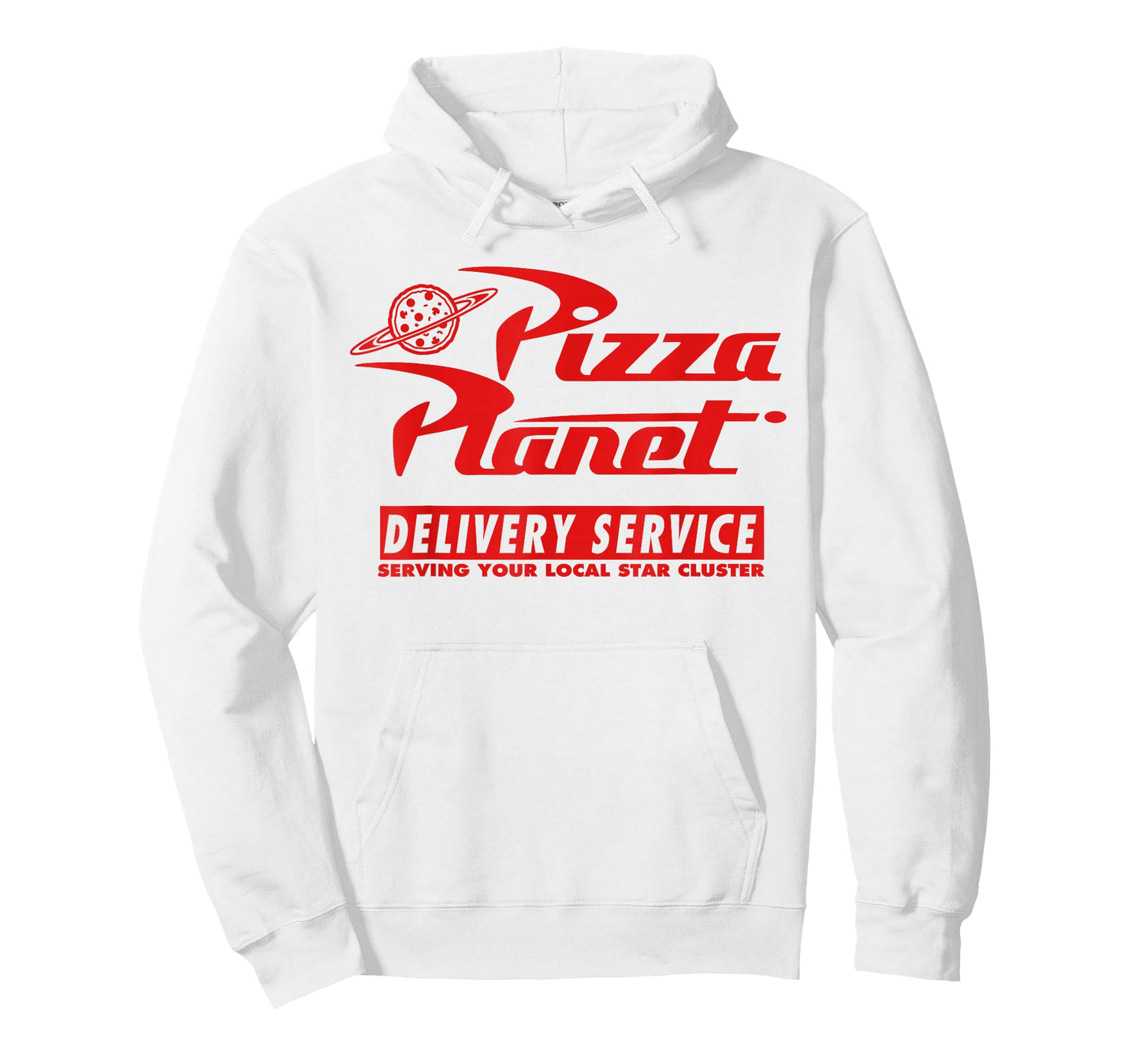 Disney Pixar Toy Story Pizza Planet Delivery Service White T-Shirt