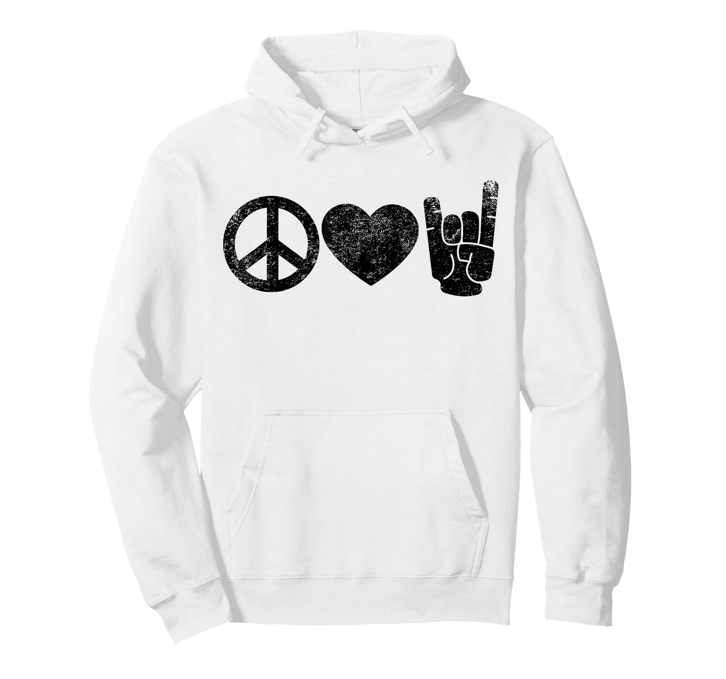 Peace Love Rock and Roll T-Shirt T-Shirt