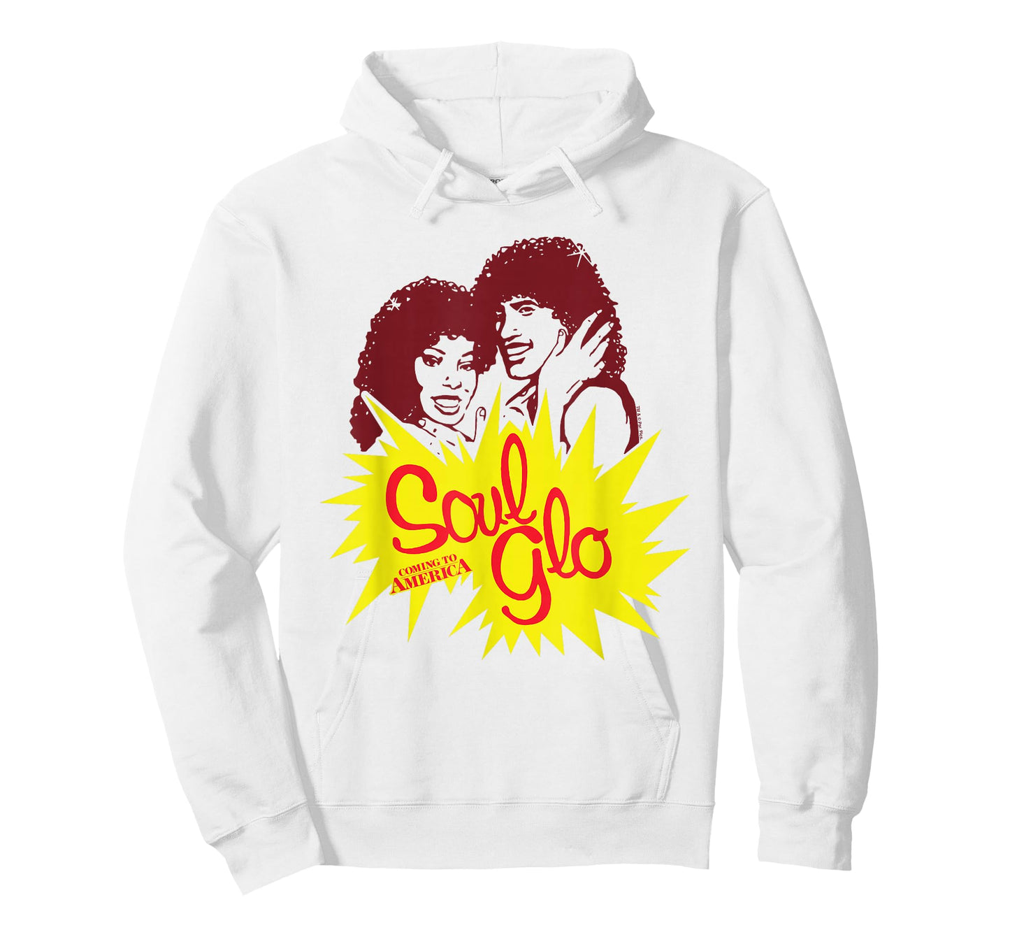 Coming to America Soul Glo Advert Couple T-Shirt