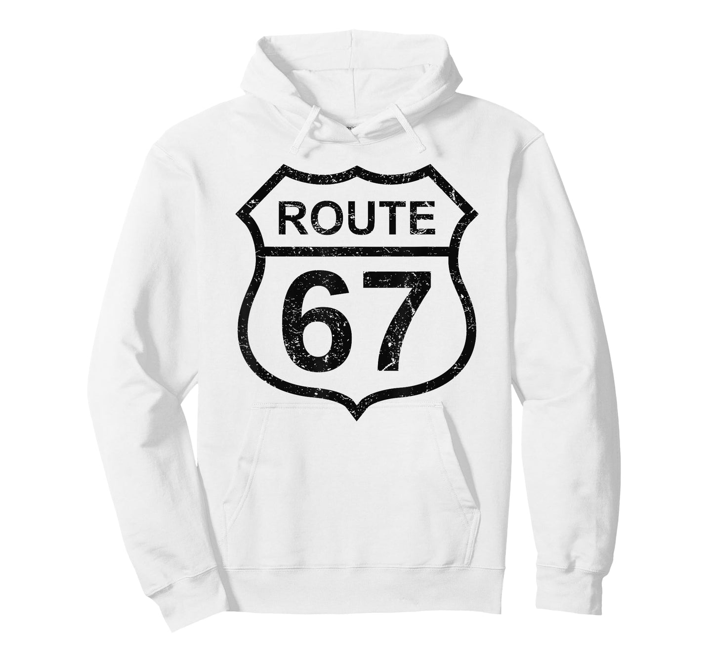 Route 67 Funny Six Seven 6 7 Meme Interstate Highway I-67 T-Shirt