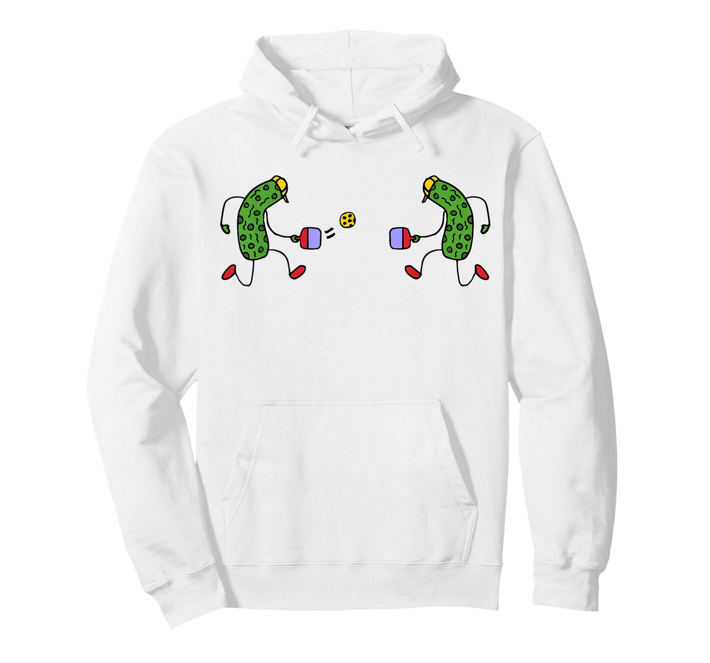 Funny Pickles Playing Pickleball Pickle Ball Women Men Sport T-Shirt
