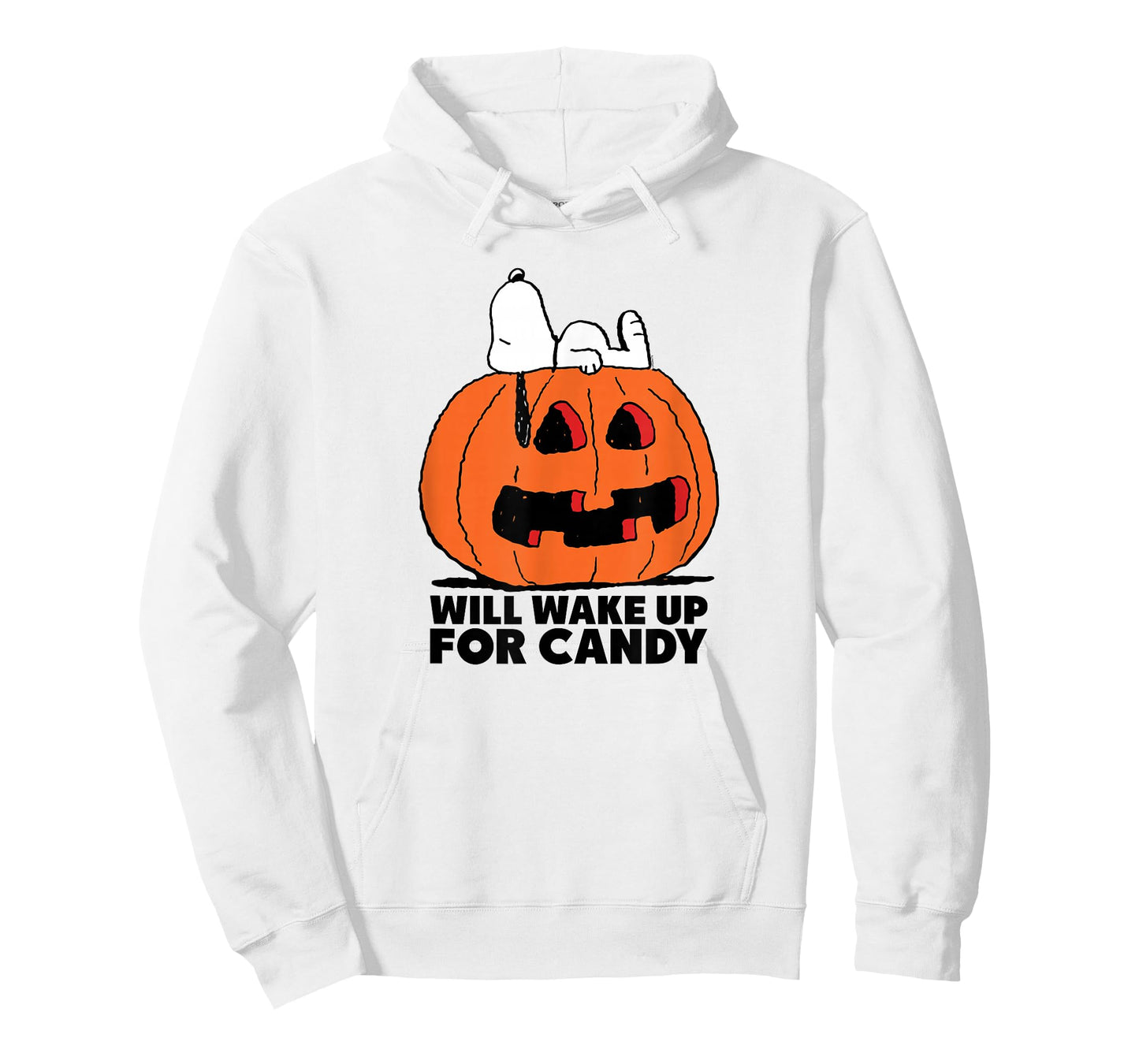 Peanuts Halloween Snoopy Wake For Candy T-Shirt