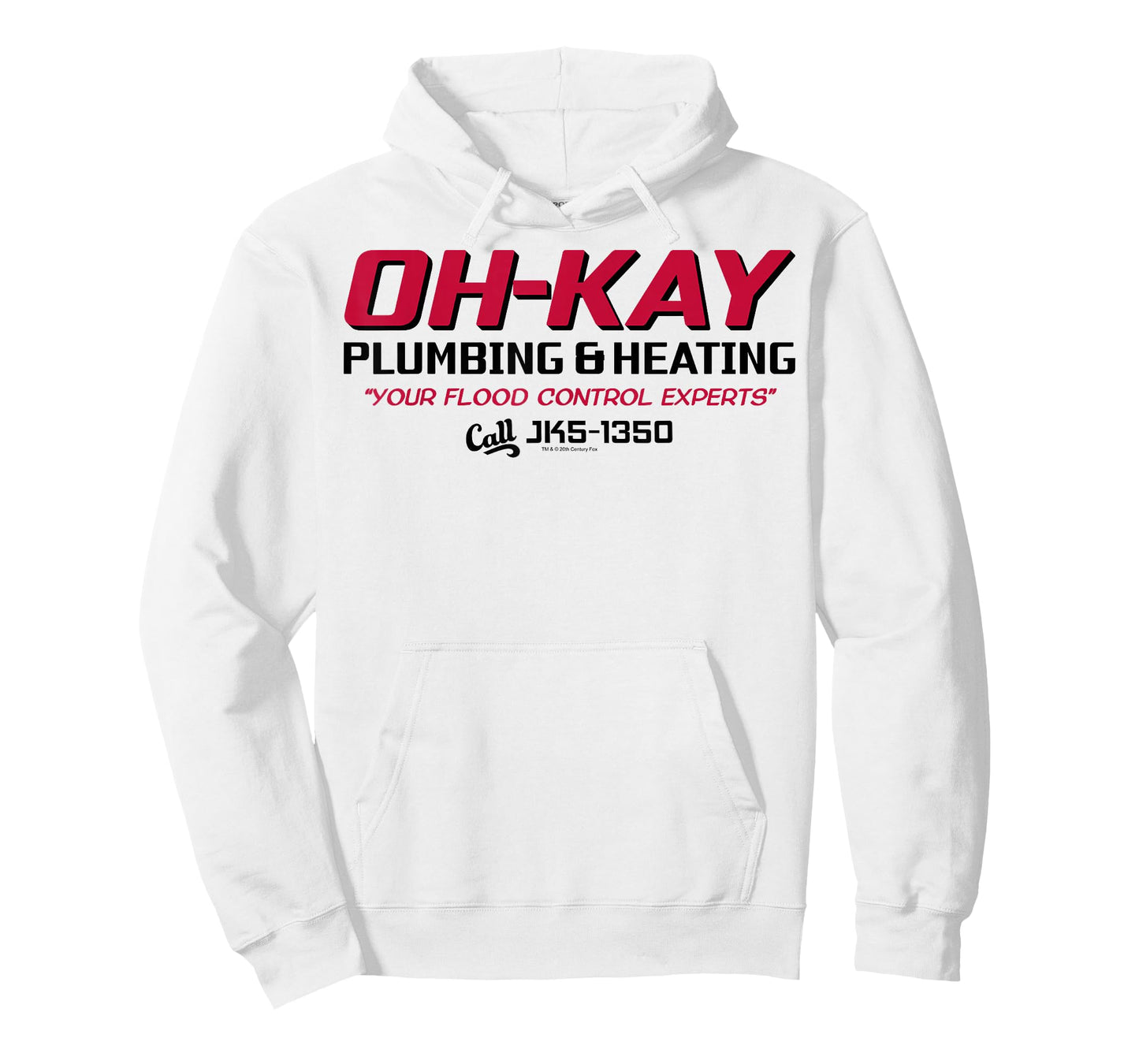 Home Alone Oh-Kay Plumbing & Heating Logo T-Shirt