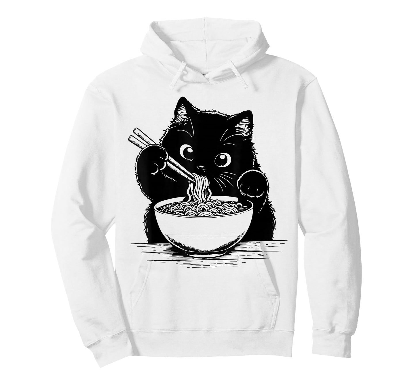 Cat Ramen Noodle Japanese Anime Manga Ramen Kawaii Cat T-Shirt