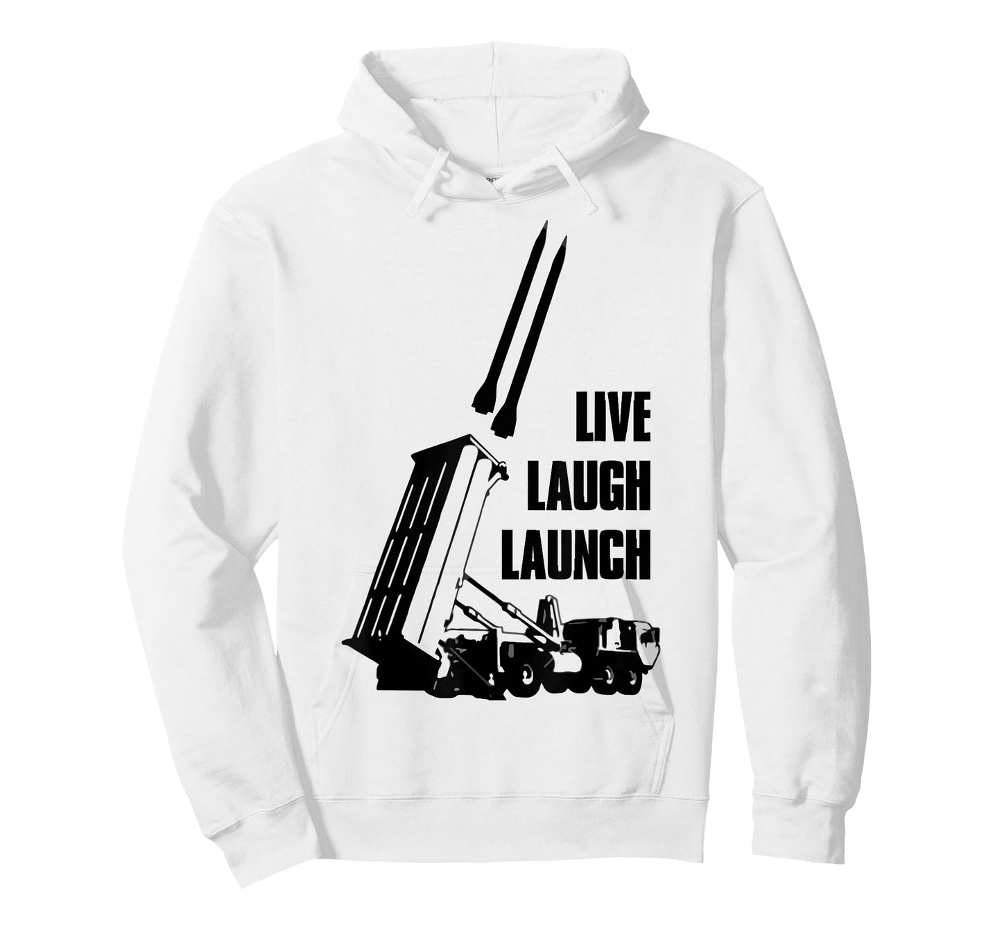 Live Laugh Launch Missile Air Defense Military Patriot T-Shirt