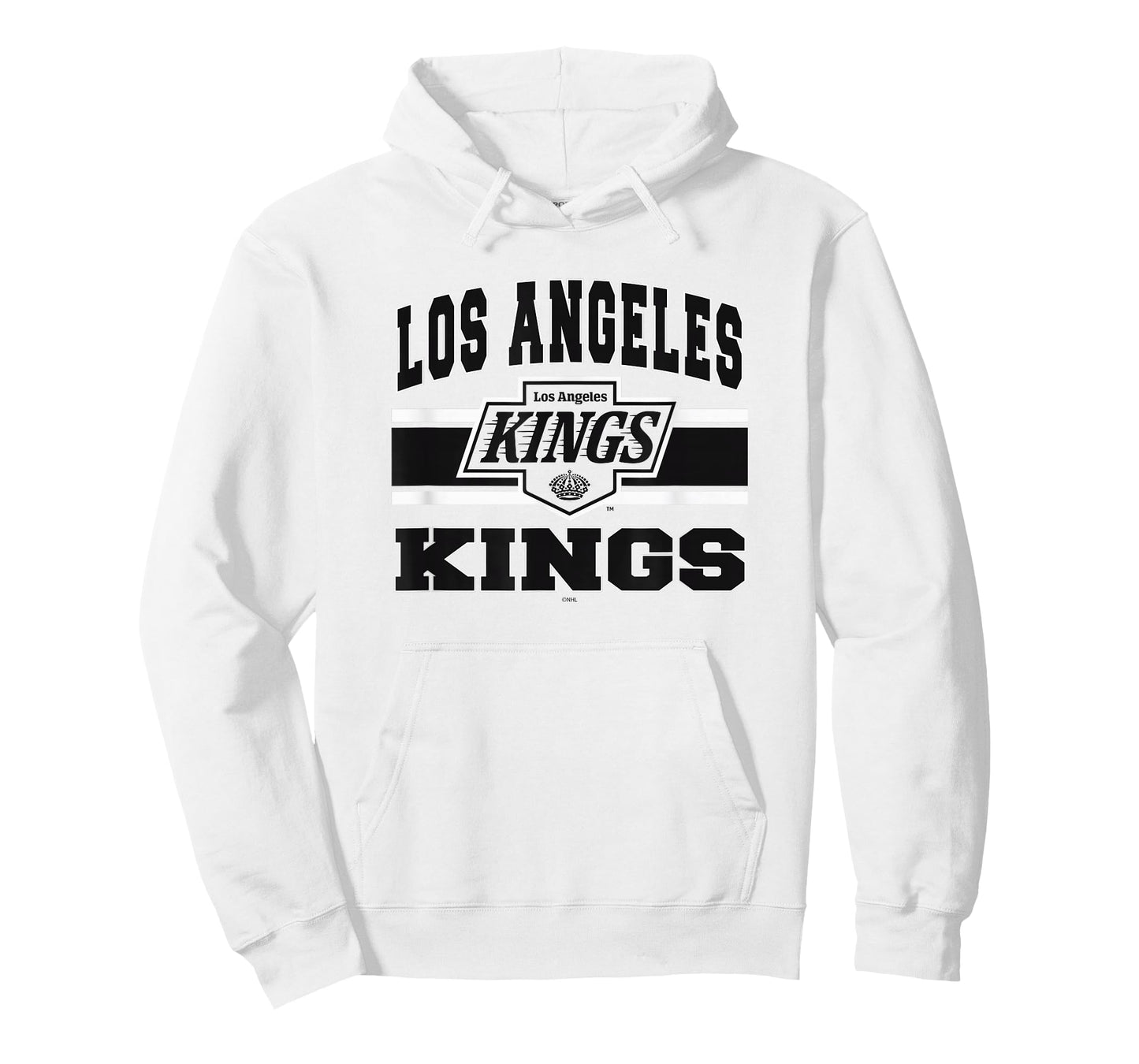 Los Angeles Kings Stripe Gray Officially Licensed T-Shirt