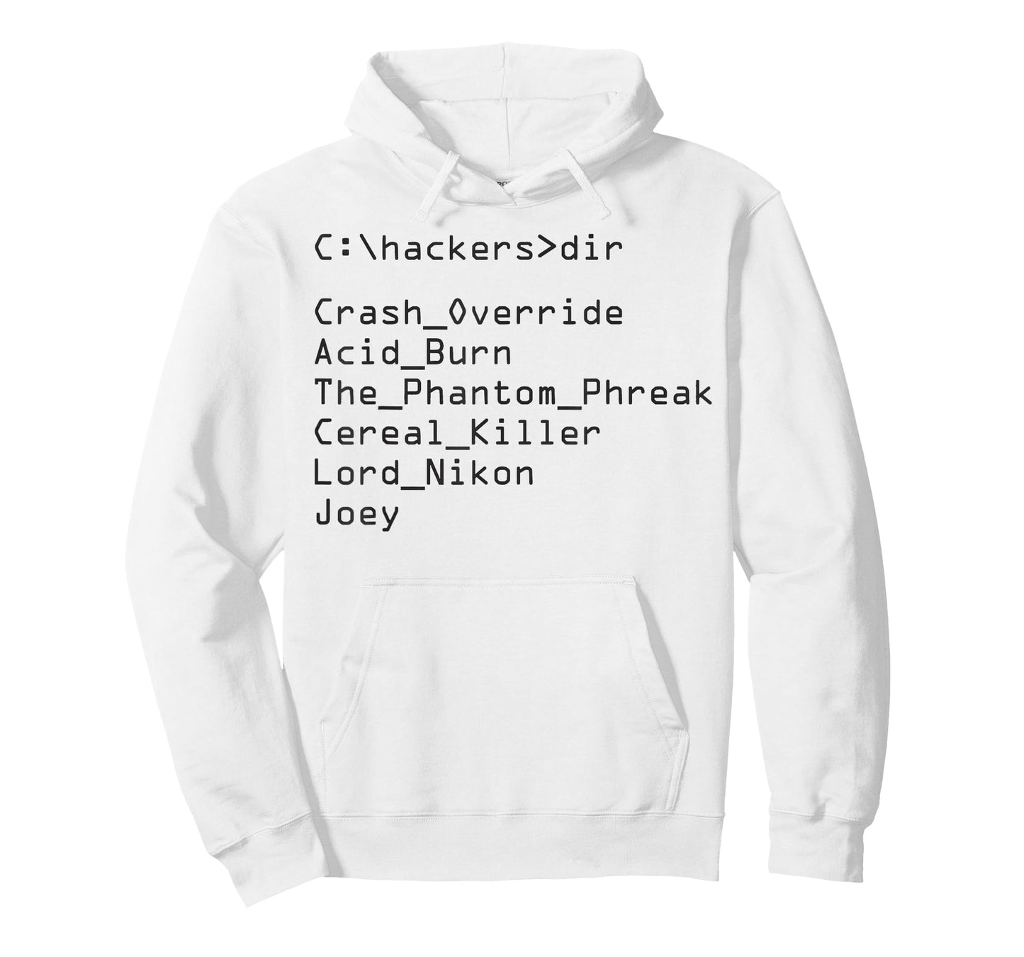 Hackers Movie C Cast of Character T-Shirt