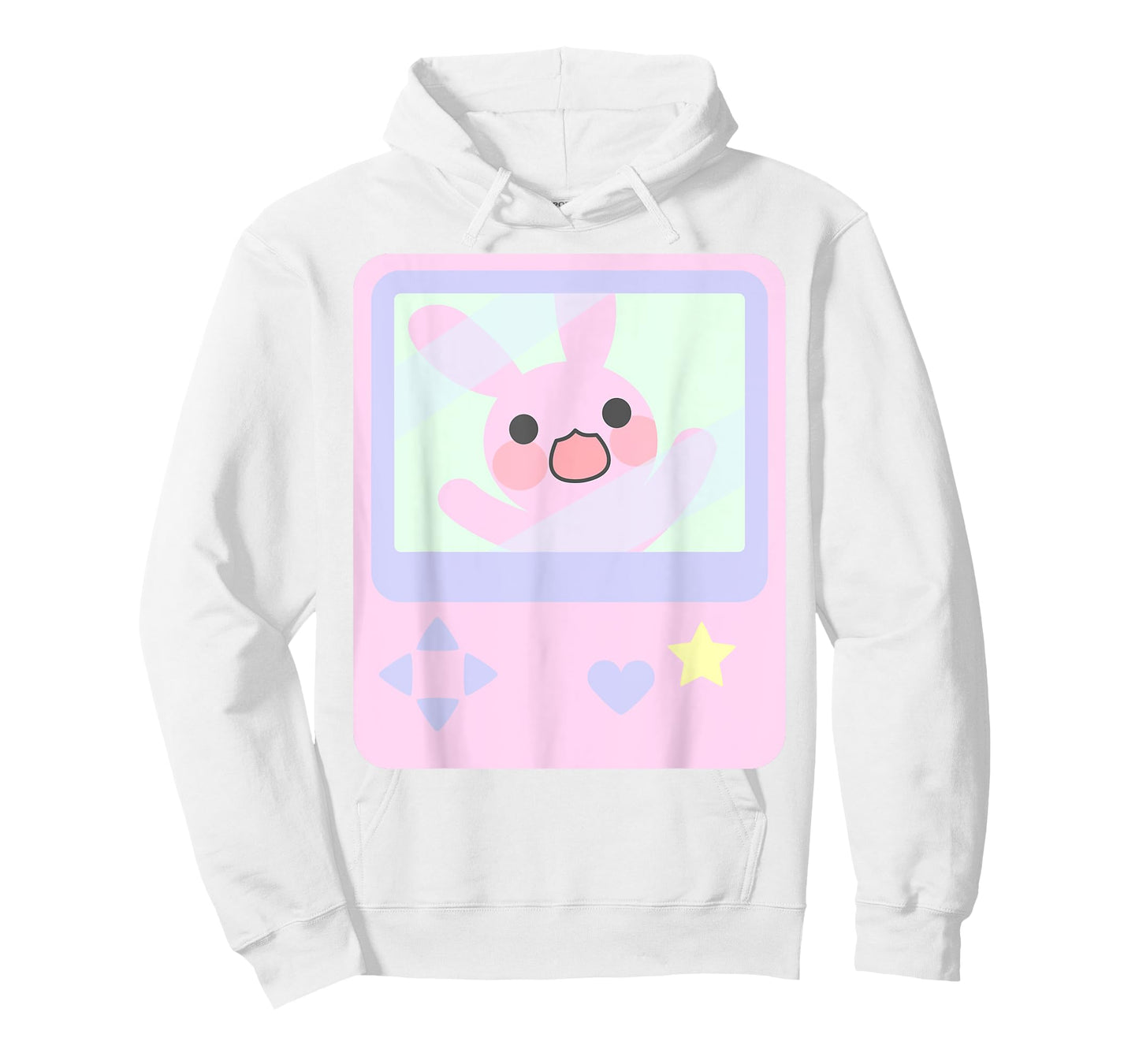 Kawaii Gamer Bunny Rabbit Pastel Shirt T-Shirt