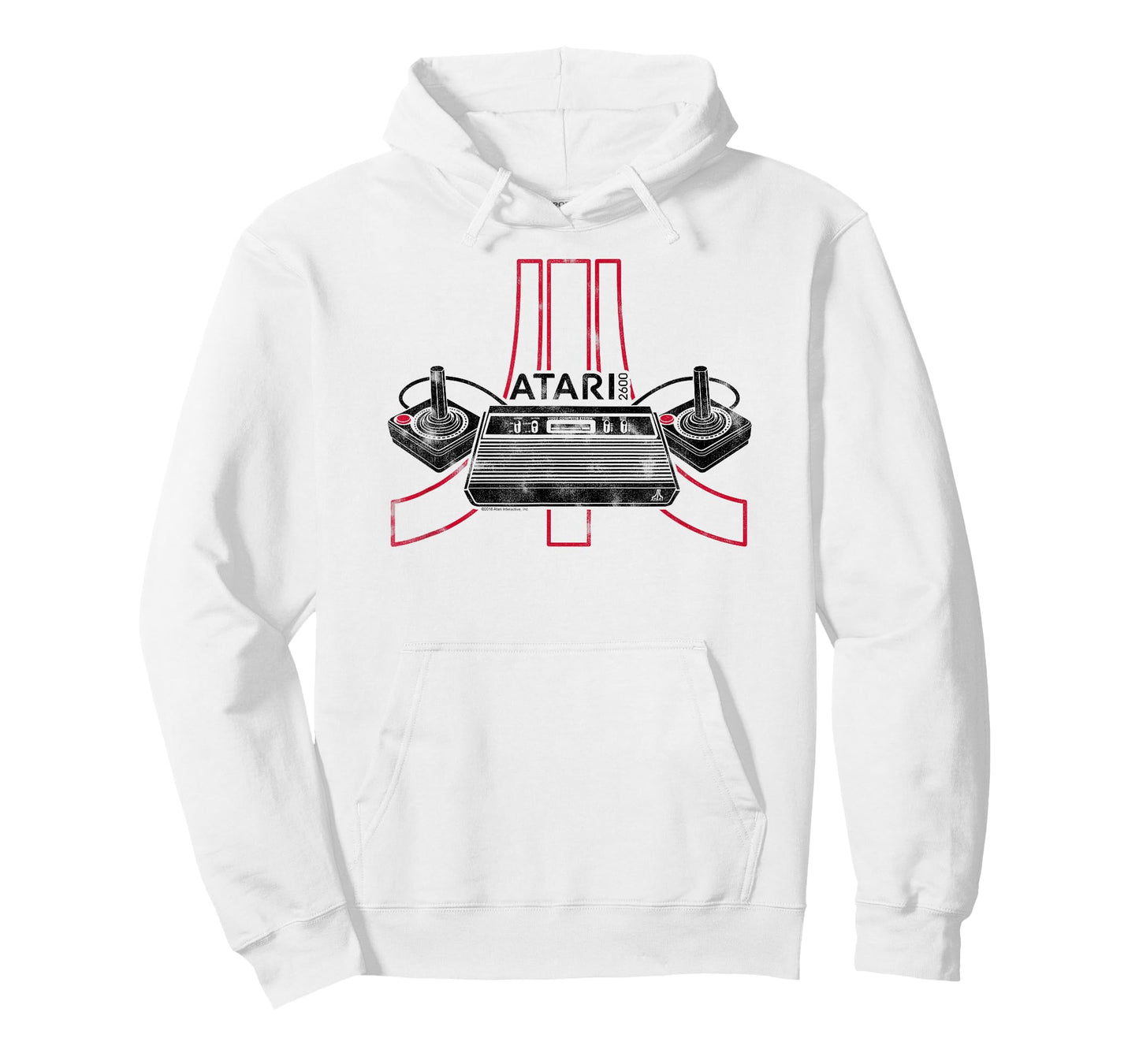 ATARI 2600 Gaming Console & Joysticks Logo T-Shirt
