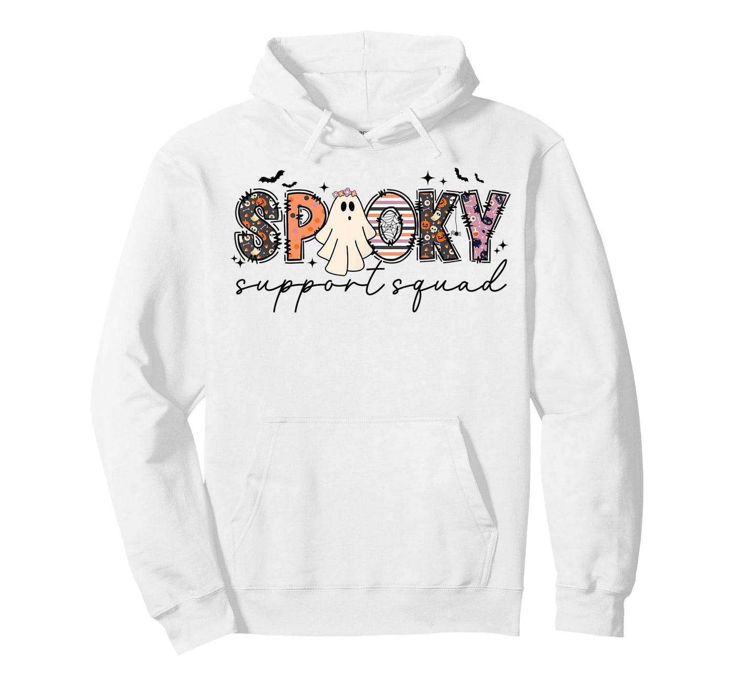 Spooky Support Squad Halloween School Office Staff Employees T-Shirt