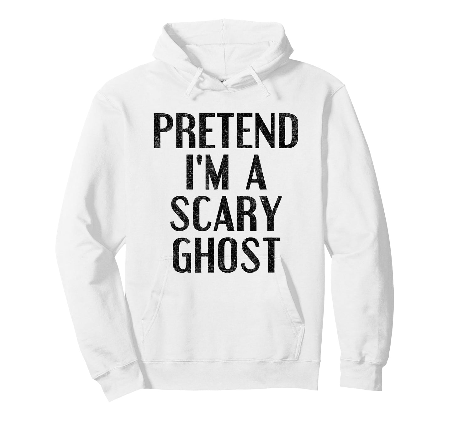 Pretend I'm a Scary Ghost Funny Lazy Halloween Costume T-Shirt
