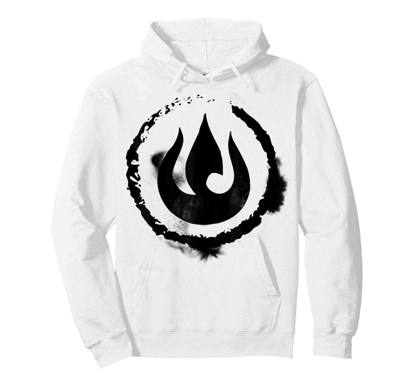 The Legend of Korra Fire Nation Symbol Sketch T-Shirt