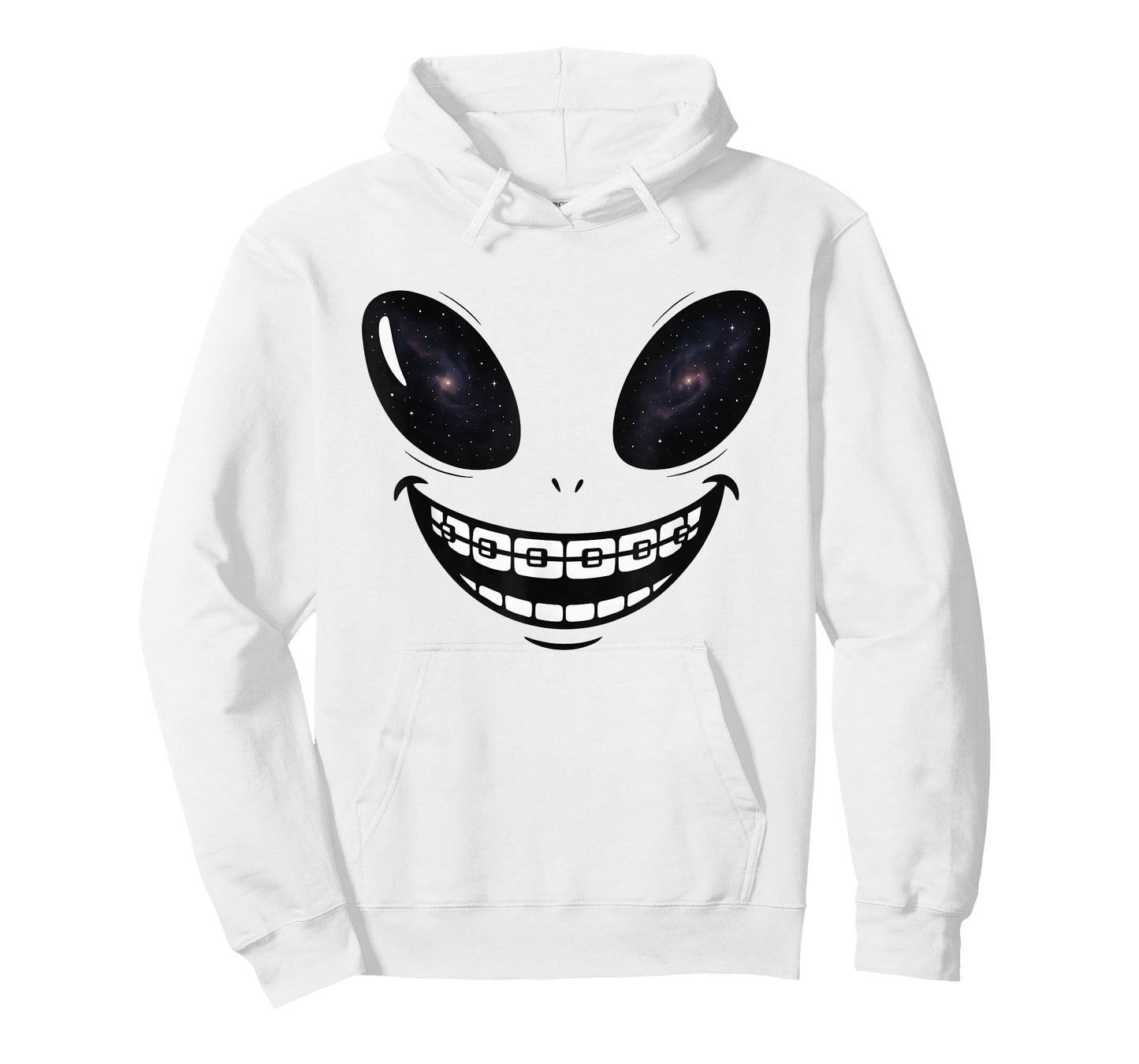 Alien Braces Funny Orthodontics Halloween Costume Dental T-Shirt