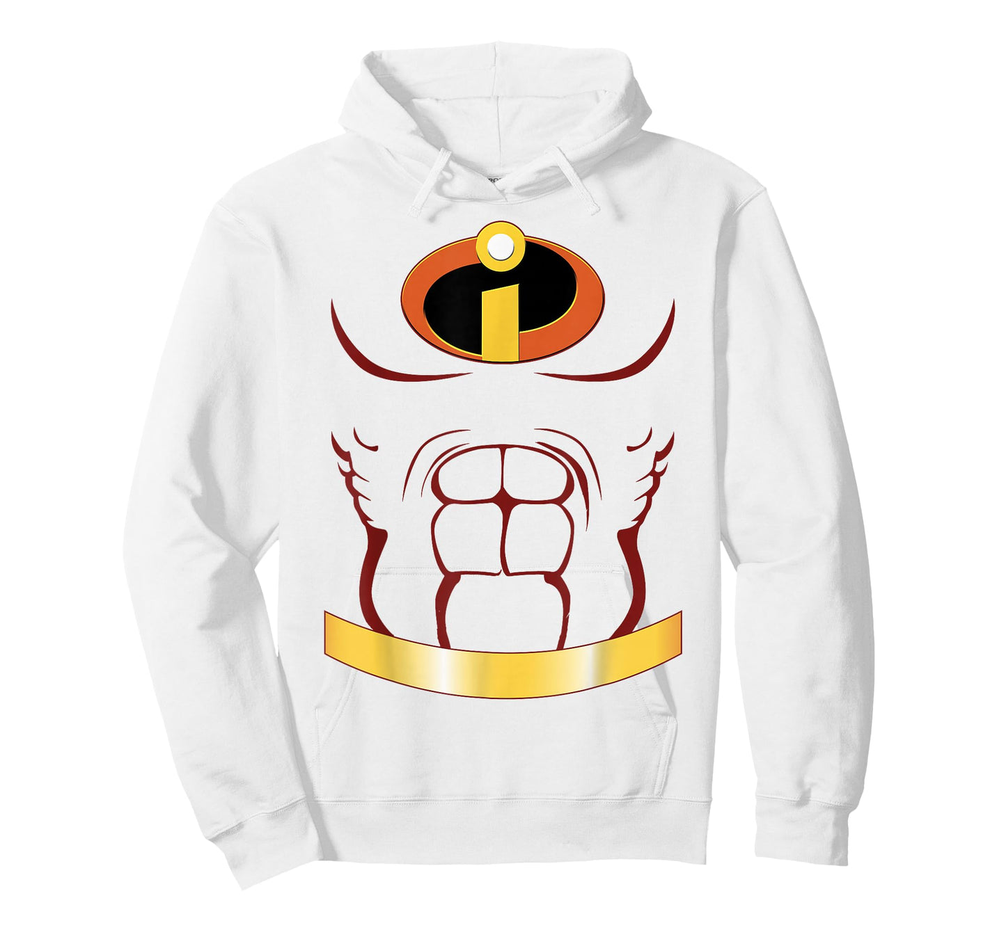 Disney Pixar The Incredibles Halloween Superhero Costume T-Shirt
