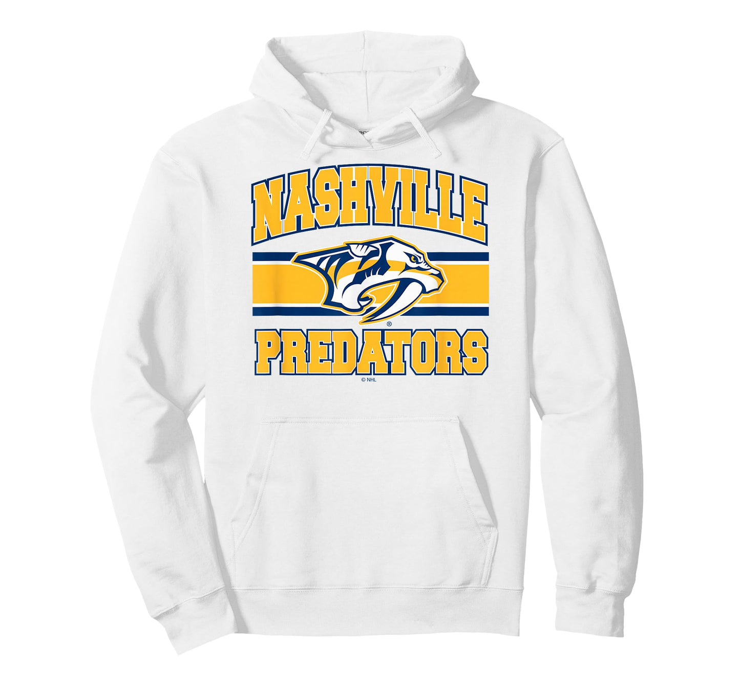 Nashville Predators Stripe Gray Officially Licensed T-Shirt