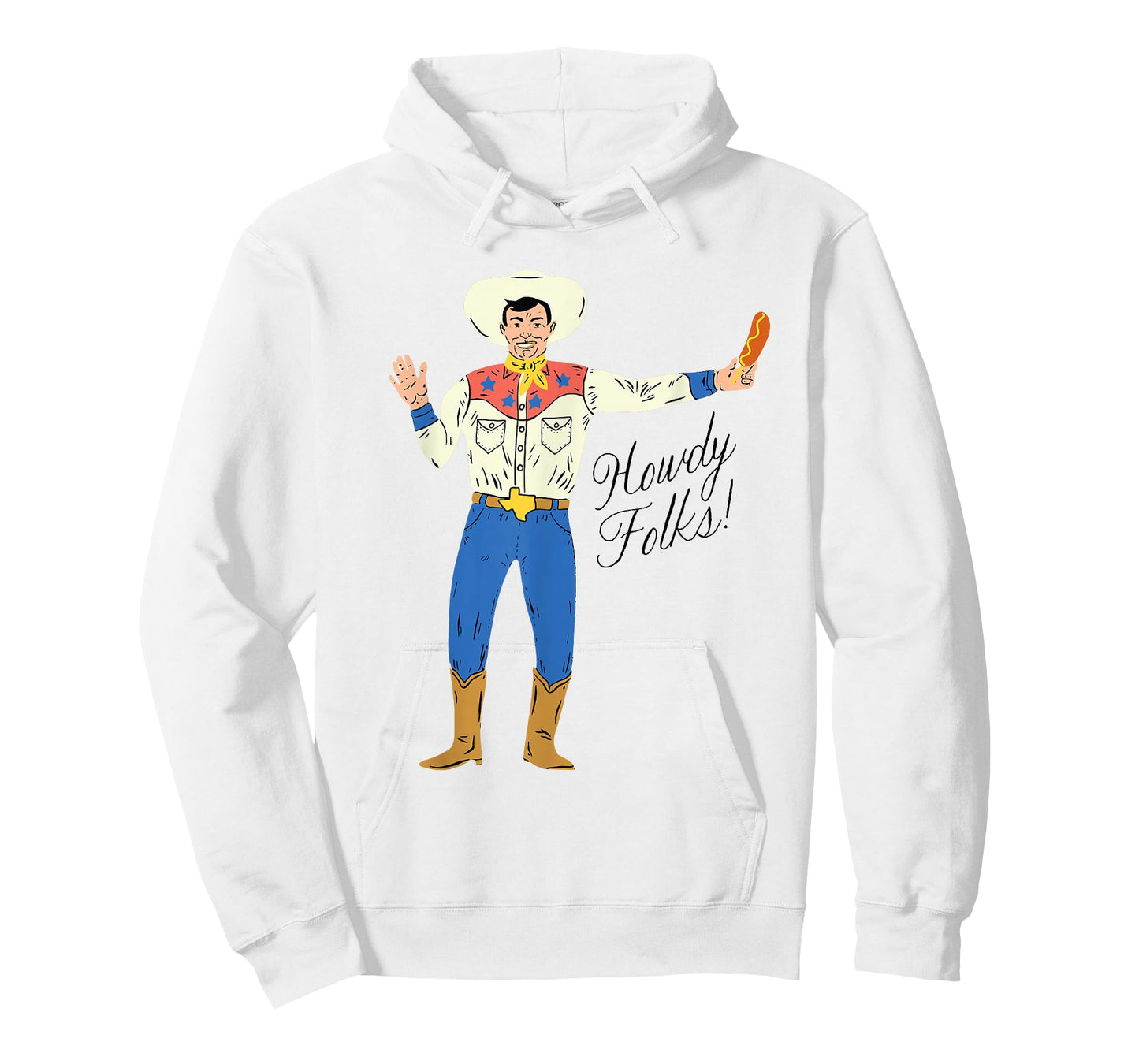 Howdy Folks Big Tex, State Fair of Texas Outfit T-Shirt