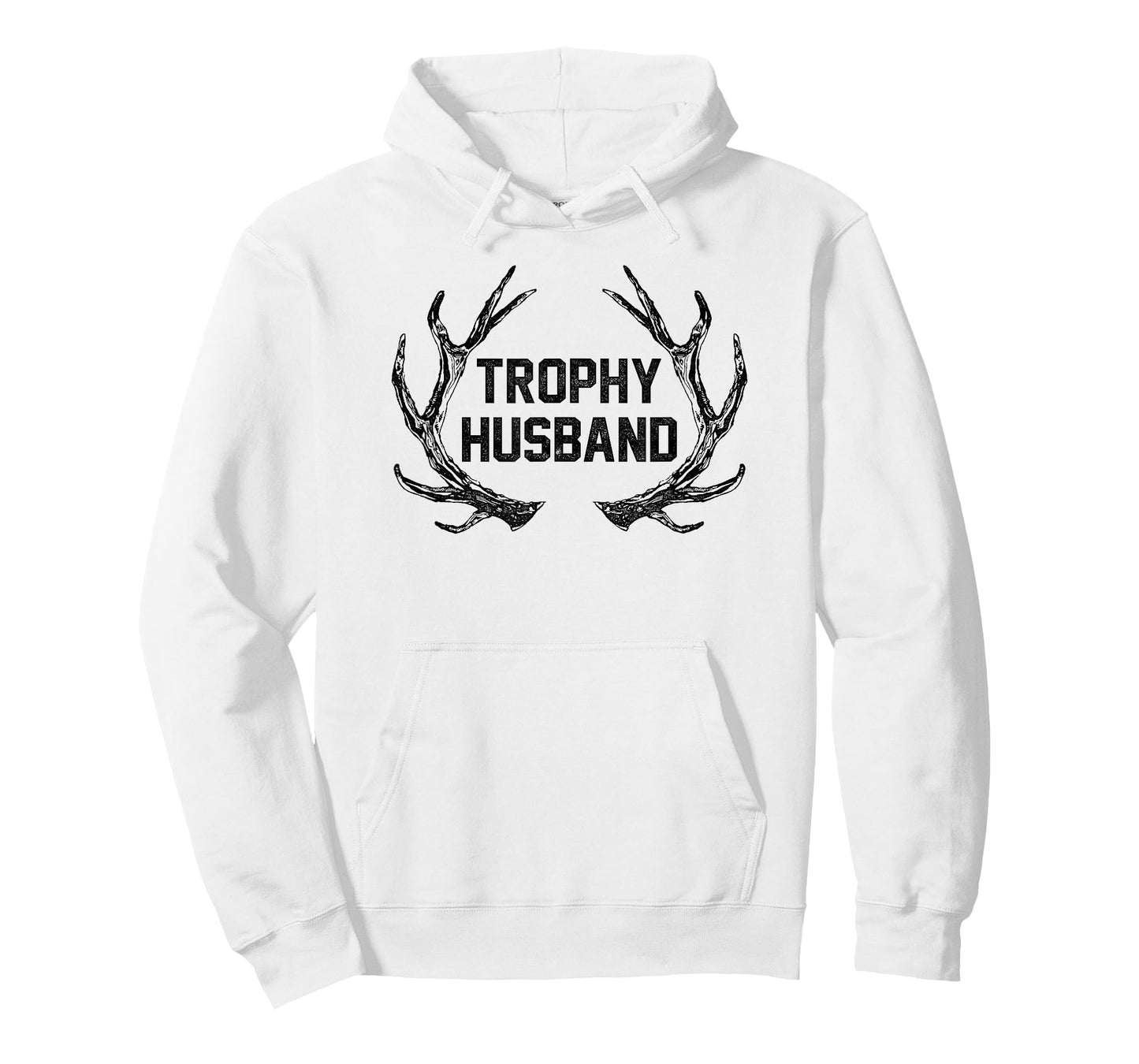 Trendy Trophy Husband Antler Logo T-Shirt