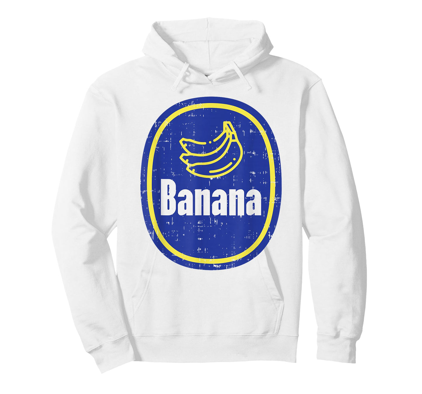 Banana Sticker Funny Fruit Lazy DIY Easy Halloween Costume T-Shirt