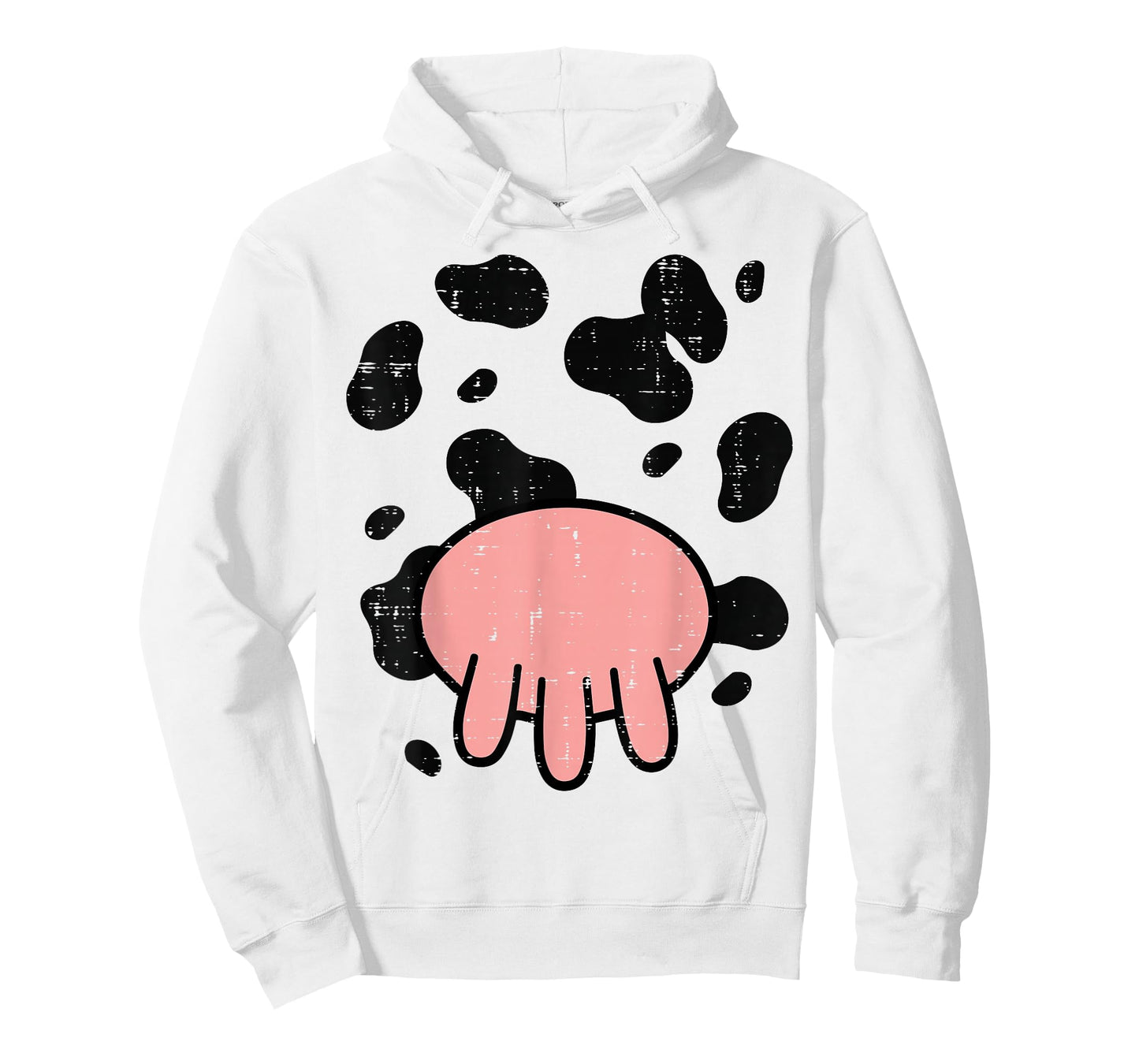 Halloween Cow Udder Funny Animal Farm Costume Men Women Kids T-Shirt