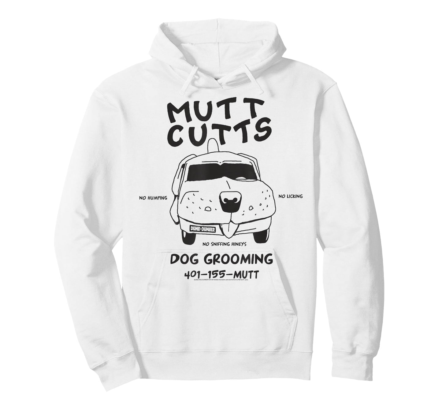 Dumb and Dumber Mutt Cutts Dog Grooming Funny Movie T-Shirt