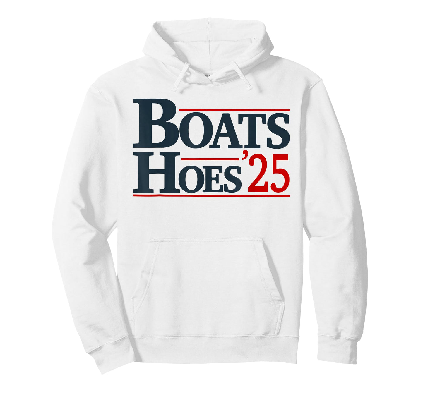 Boats and Hoes 2025 Election Funny T-Shirt