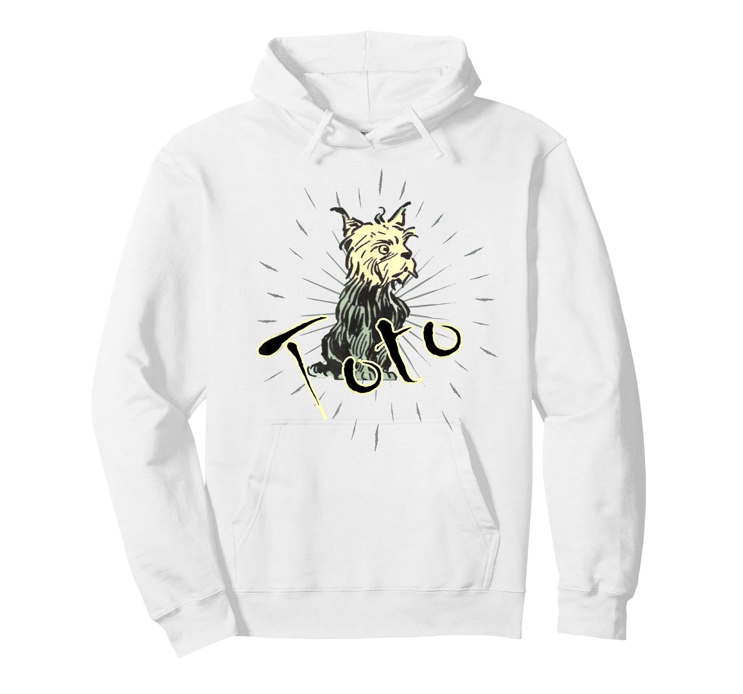 Toto Wizard of Oz, Cute Smart Famous Cairn Terrier Dog Art T-Shirt