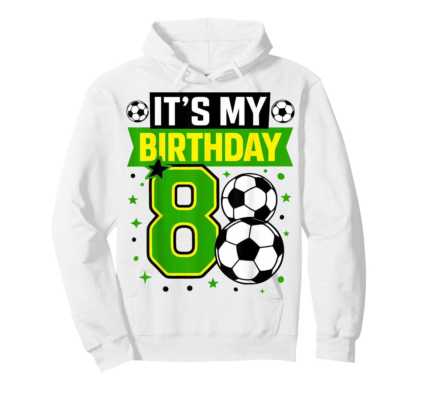 Birthday Boy Tees 8 Soccer Its My 8th Birthday Boys Soccer T-Shirt
