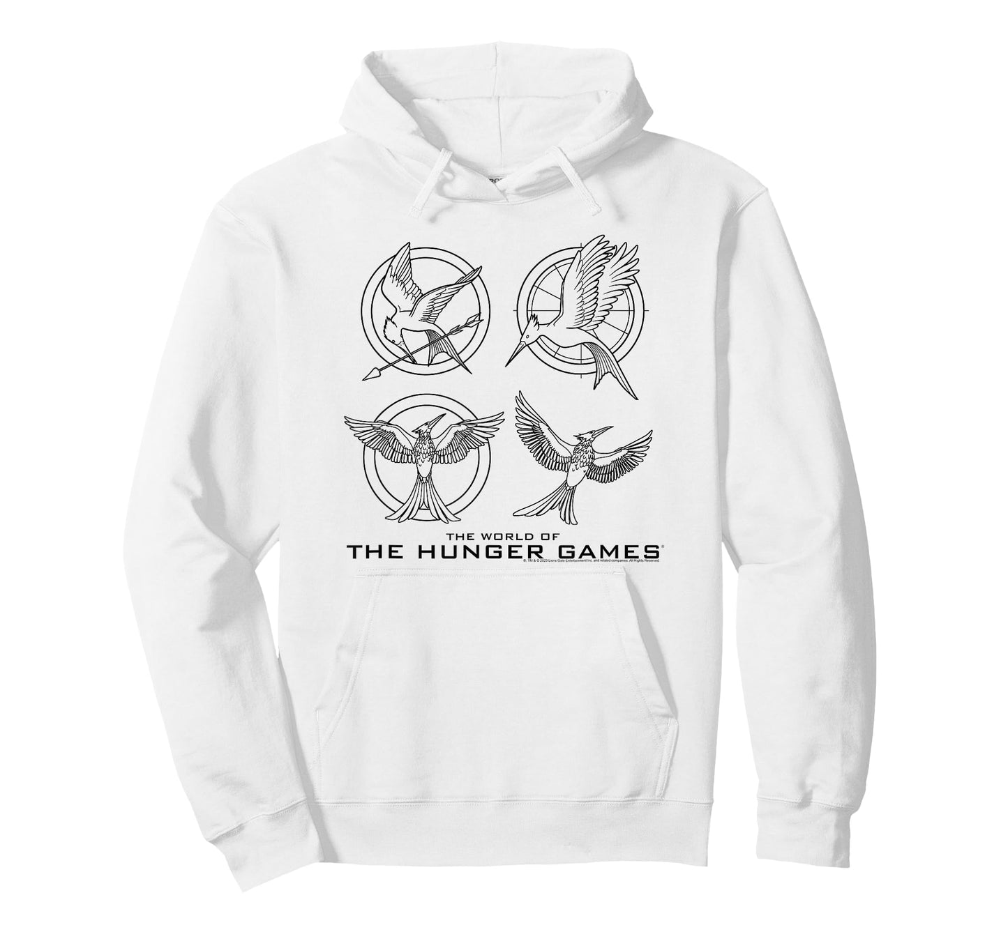 The Hunger Games Mockingjay Icons Movie T-Shirt