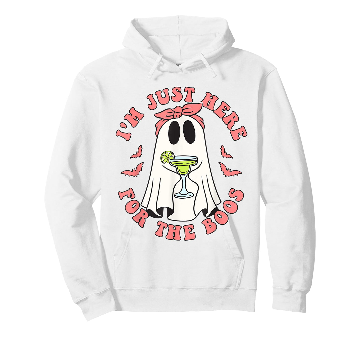 Margarita Cocktail I'm Just Here for The Boos Halloween T-Shirt
