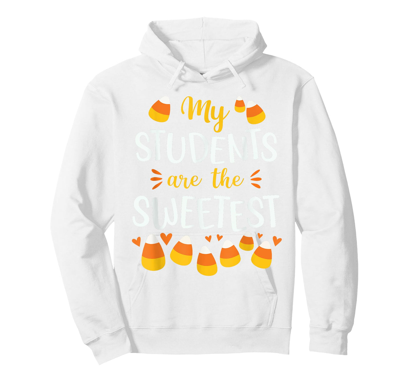 Cute Candy Corn Quote For Teacher Halloween Funny T-Shirt