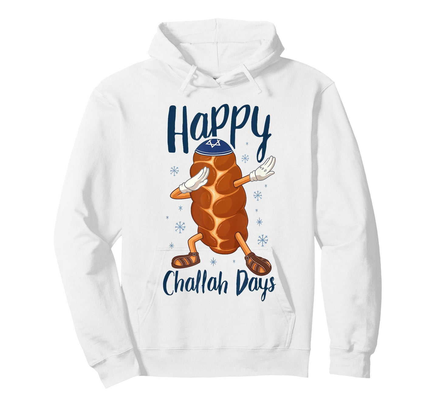 Hanukkah Dabbing Challah Bread Funny Happy Challah Days T-Shirt